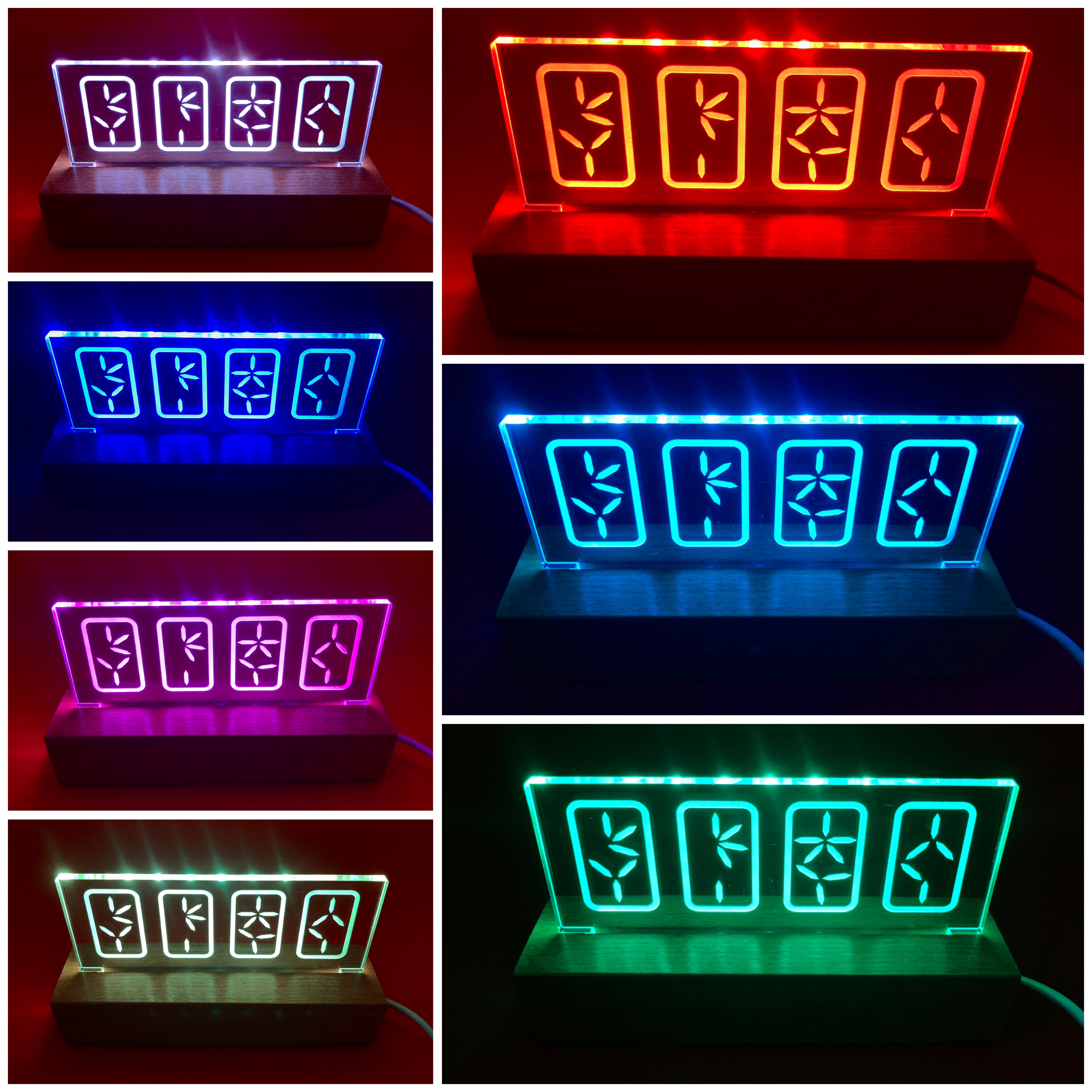 Predator countdown Inspired LED desk lights