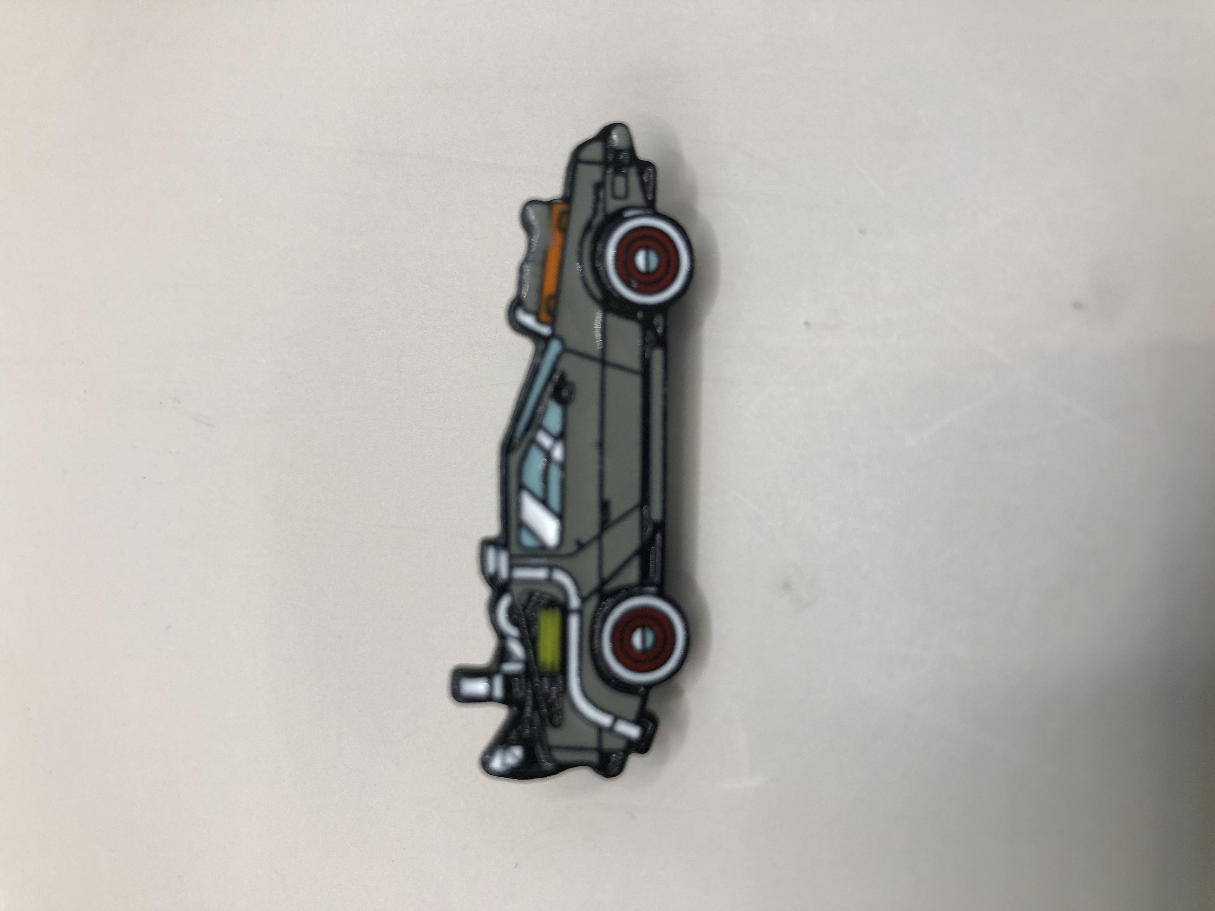 Delorean from Back to the Future Enamel Pin Badge