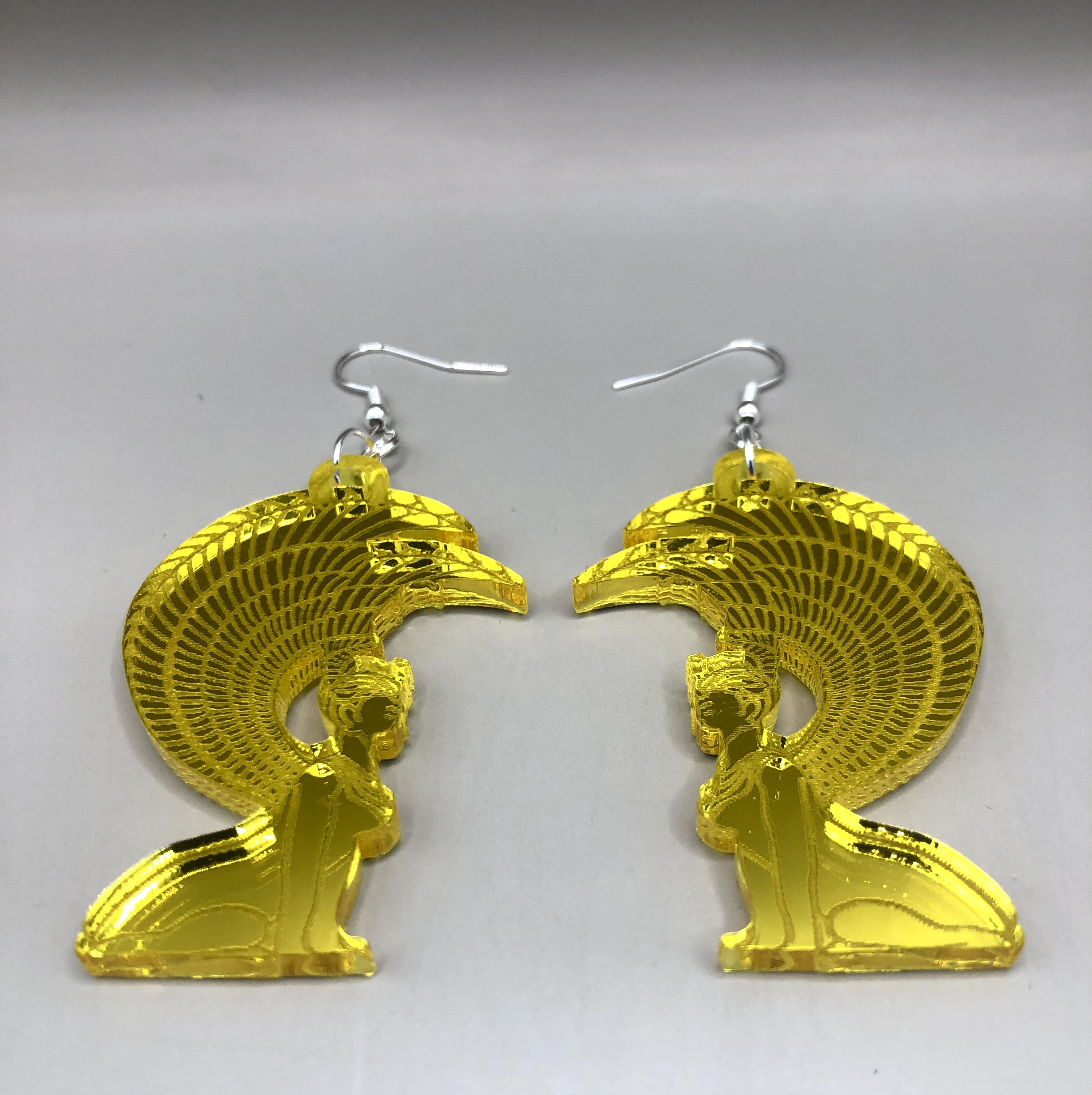 Neverending Story inspired Earrings / Sphinx gate / Magic mirror gate / Southern Oracle