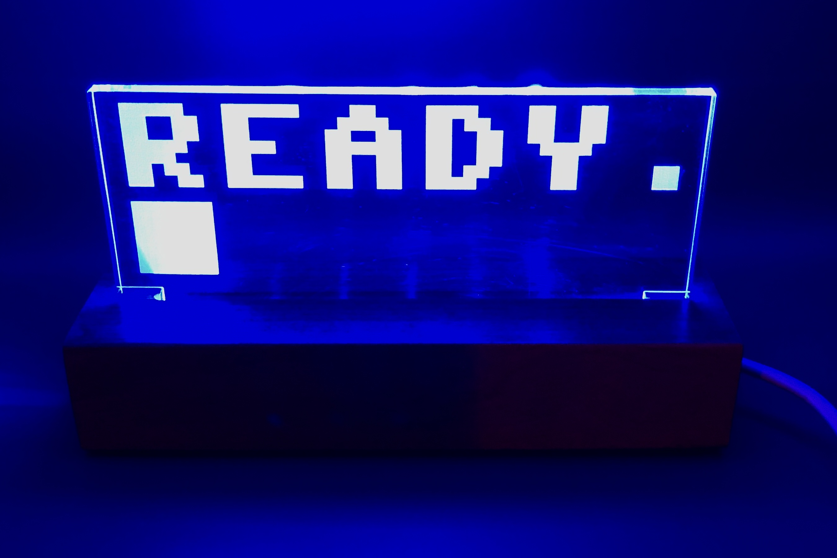 Commodore Inspired LED desk lights