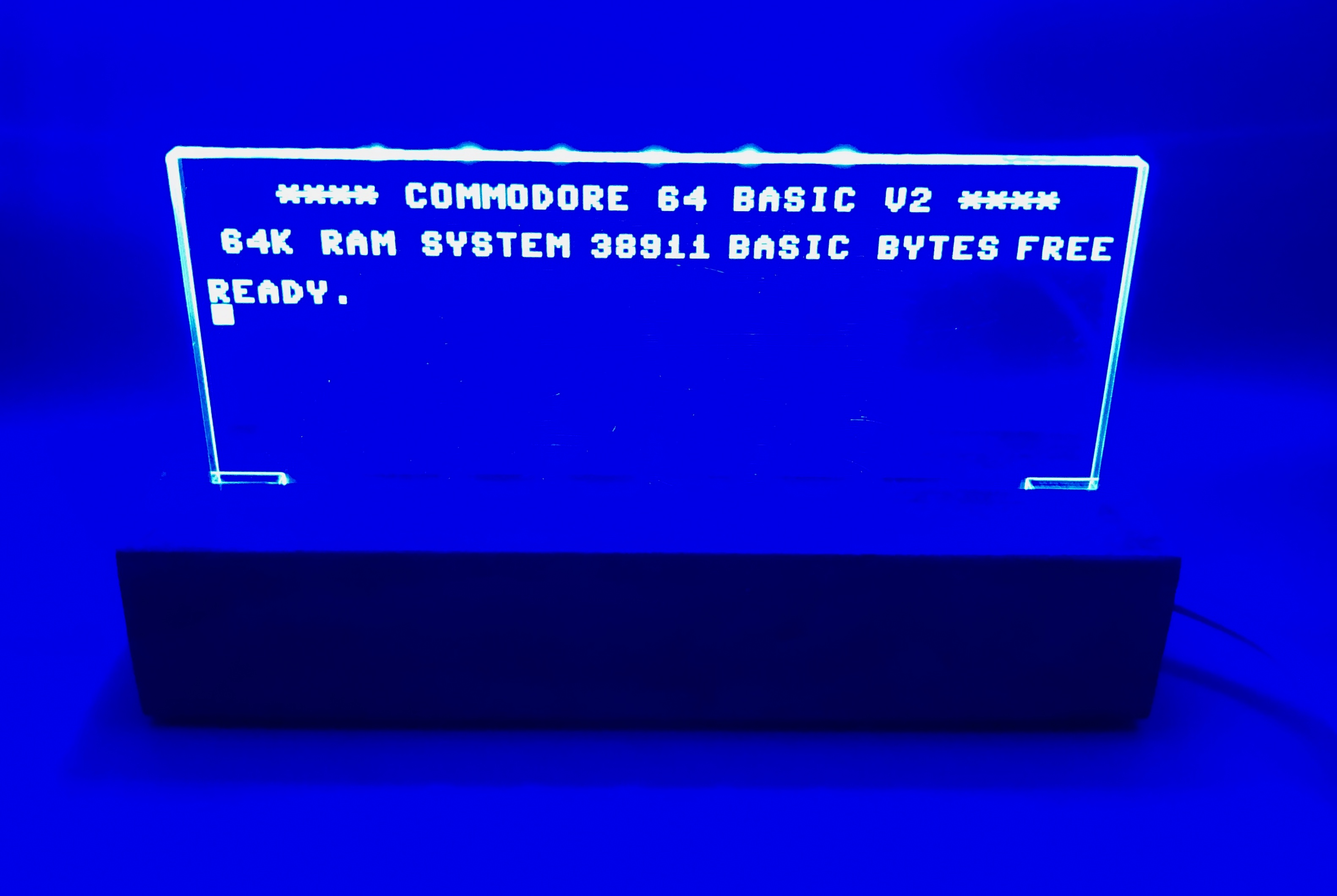 Commodore Inspired LED desk lights