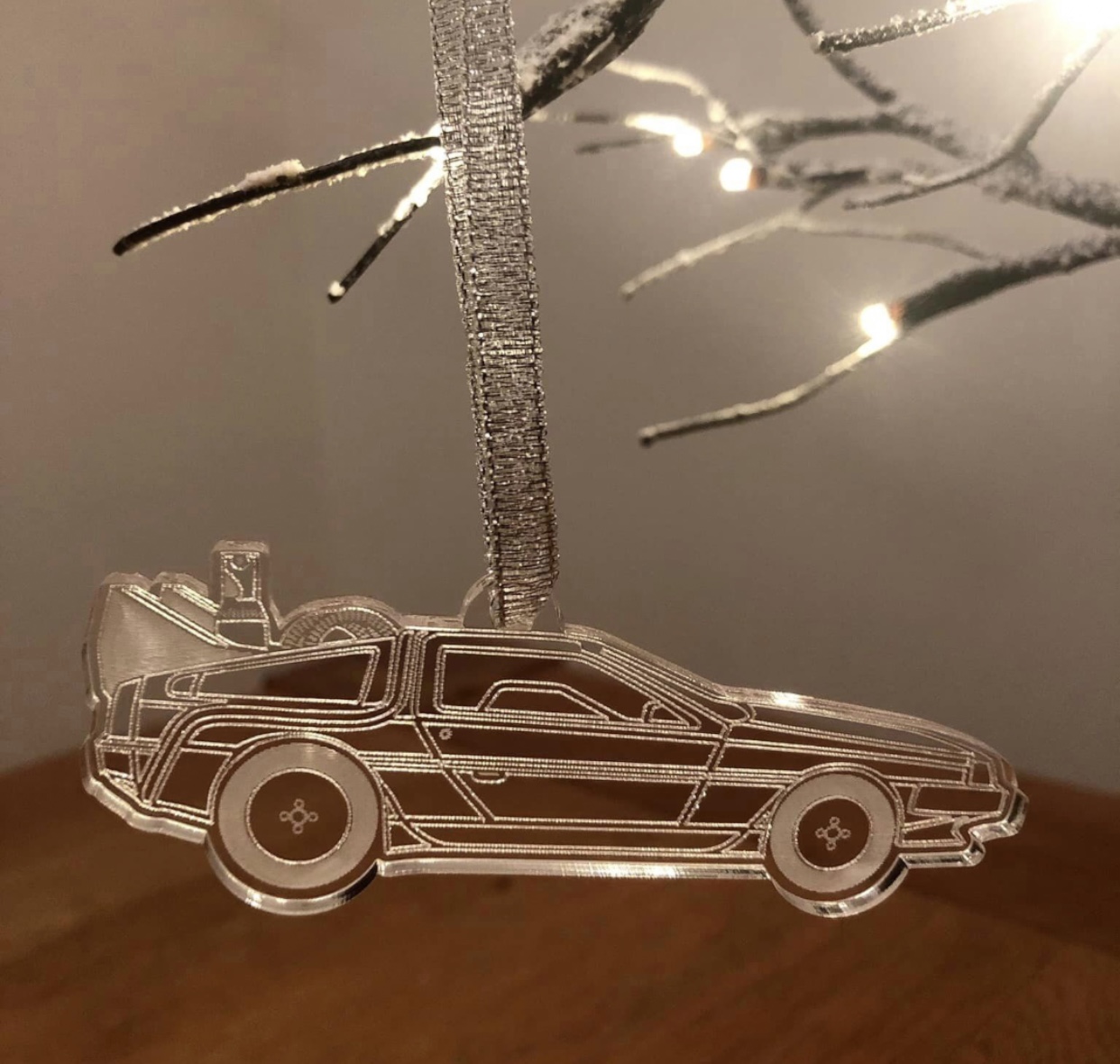 Back to the Future Christmas Tree Decorations