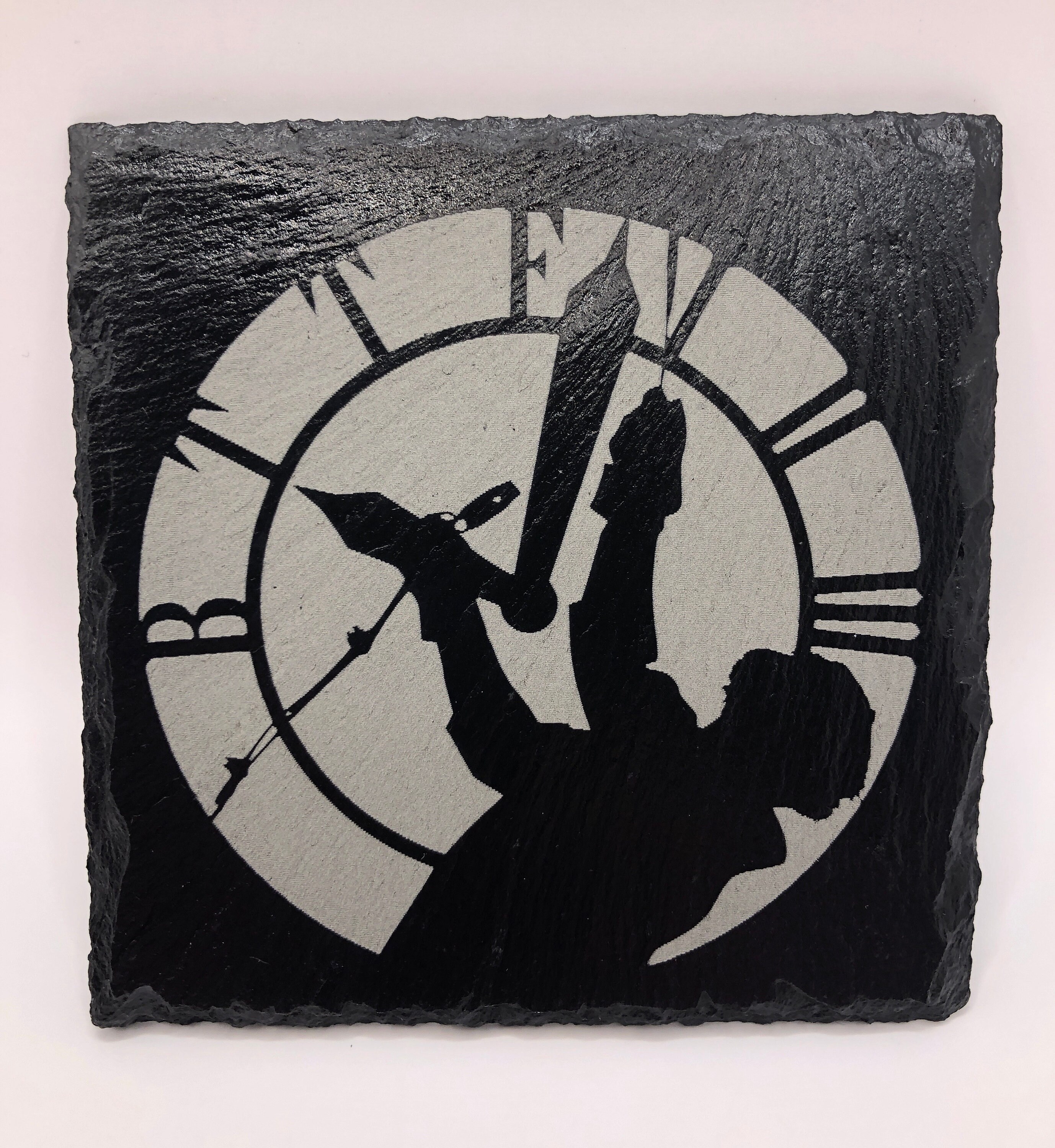 Back To The Future Themed Slate Coasters