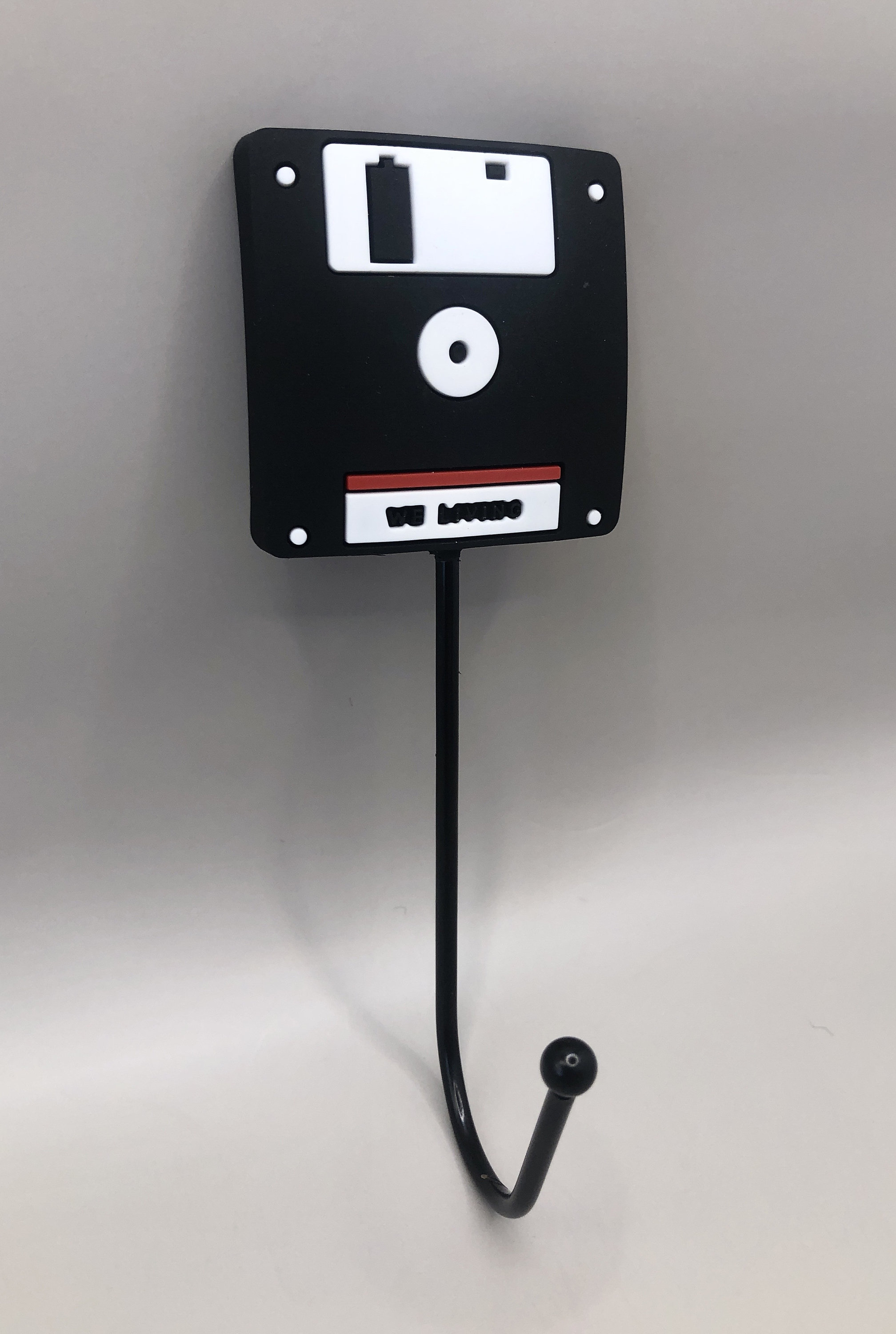 Themed Hooks – Tape Cassette, Floppy Disc, and Record Designs