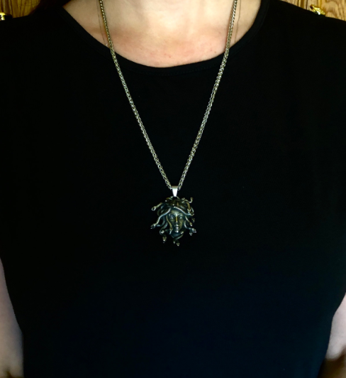 Clash of the titans / Medusa / Greek mythology Inspired Necklace