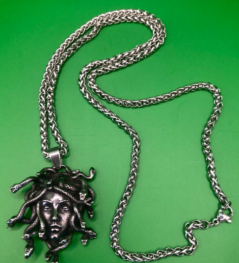 Clash of the titans / Medusa / Greek mythology Inspired Necklace