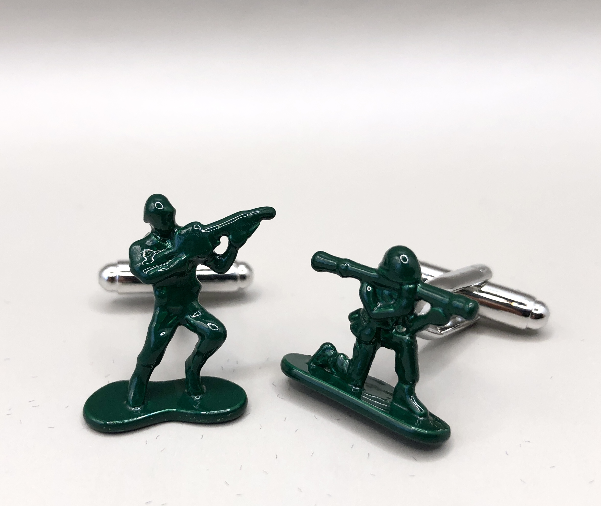 Toy Soldier themed cuff links
