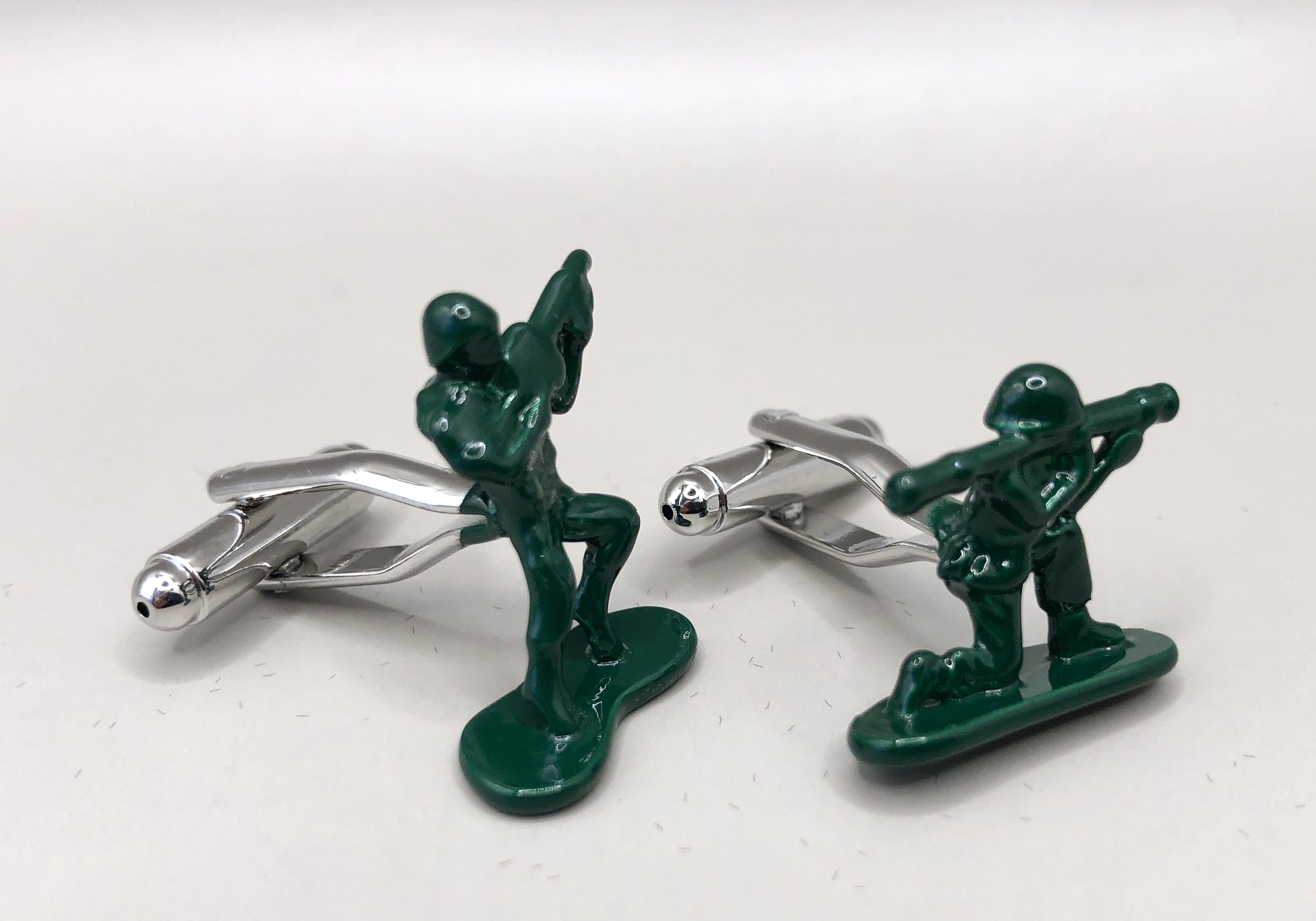 Toy Soldier themed cuff links