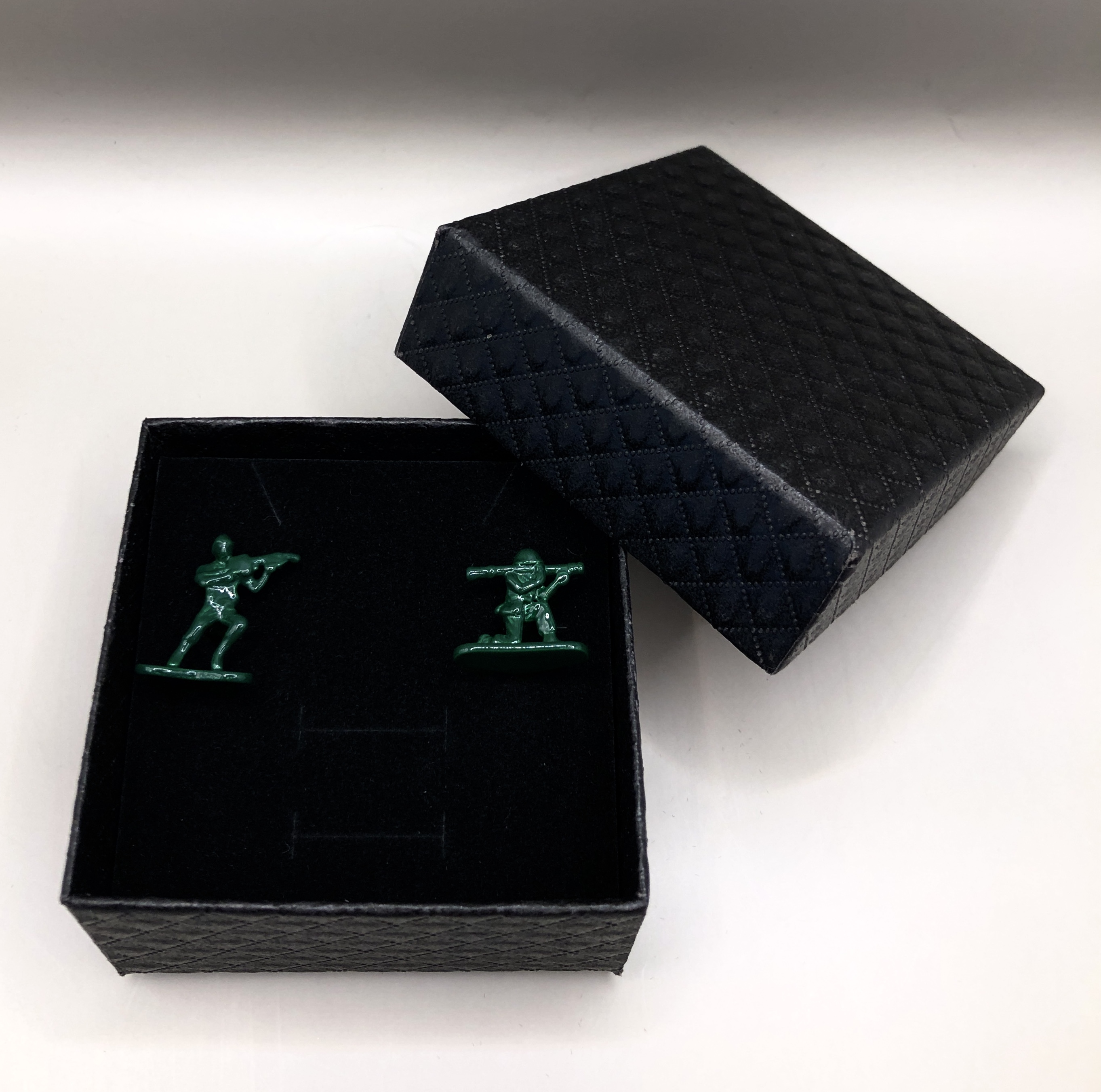 Toy Soldier themed cuff links