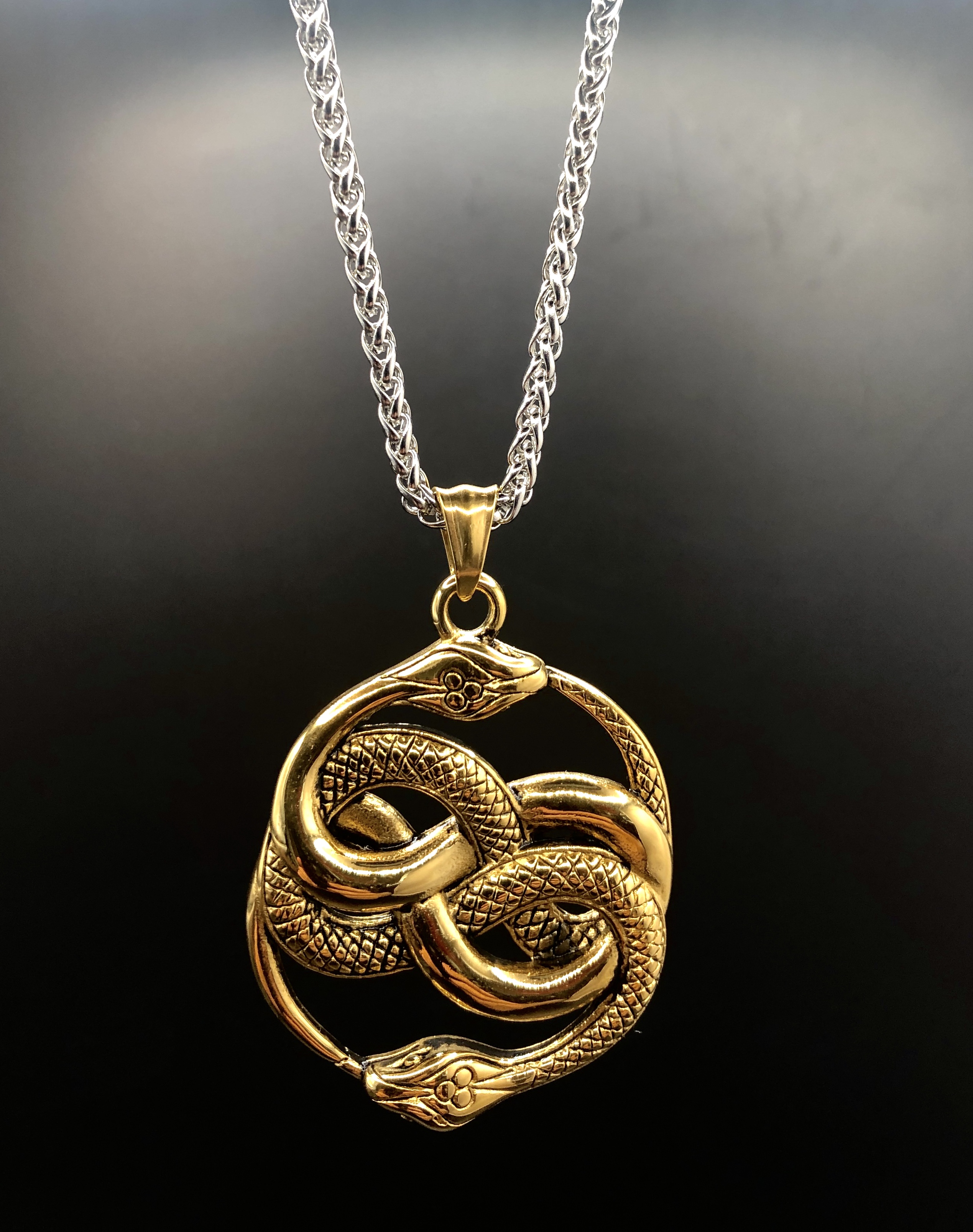 Neverending Story Inspired Auryn Necklace
