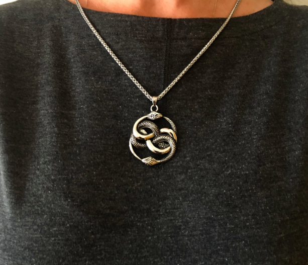 Neverending Story Inspired Auryn Necklace