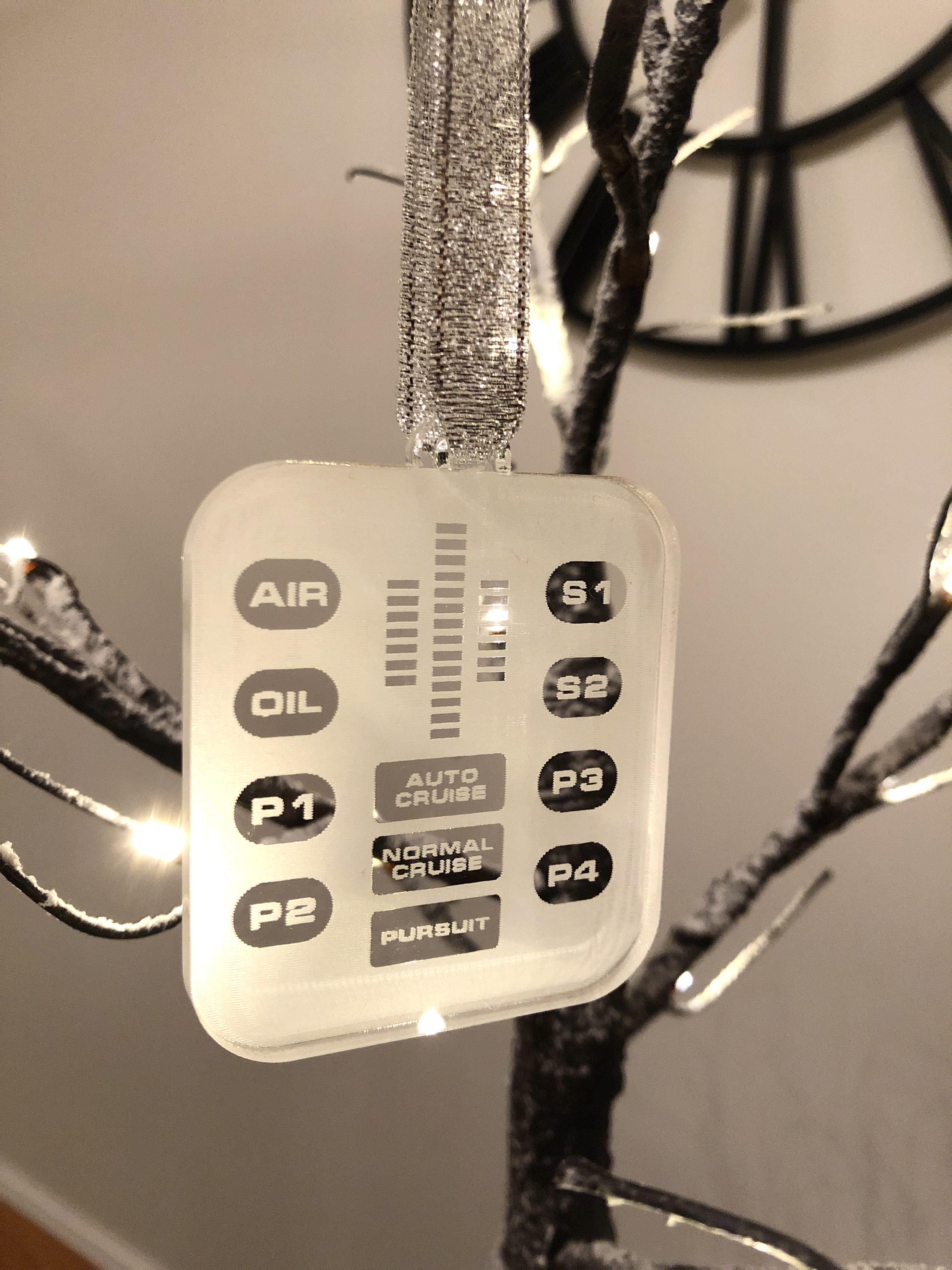 Knight Rider Inspired Christmas Tree Decorations