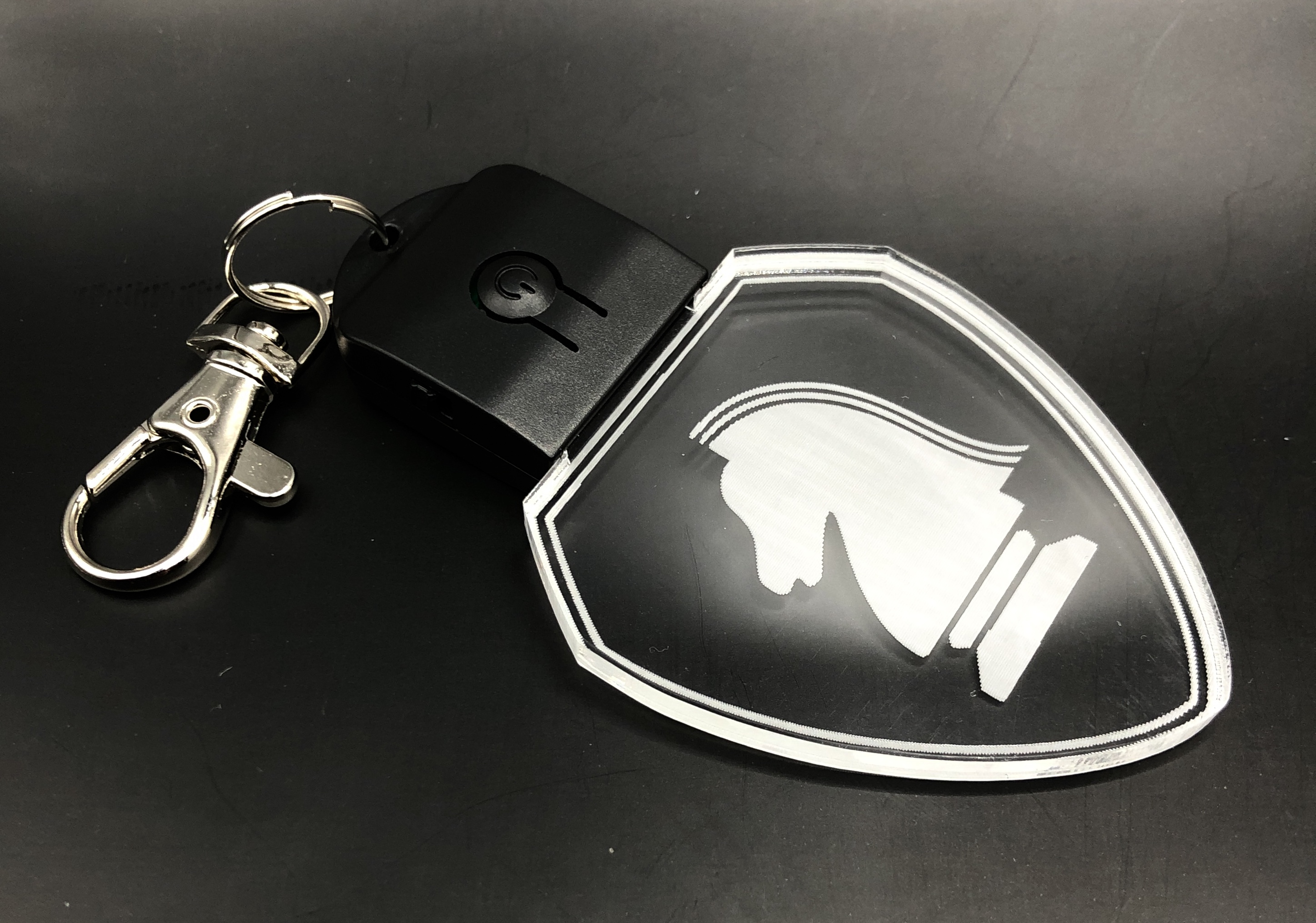 Knight Rider Inspired LED keychain