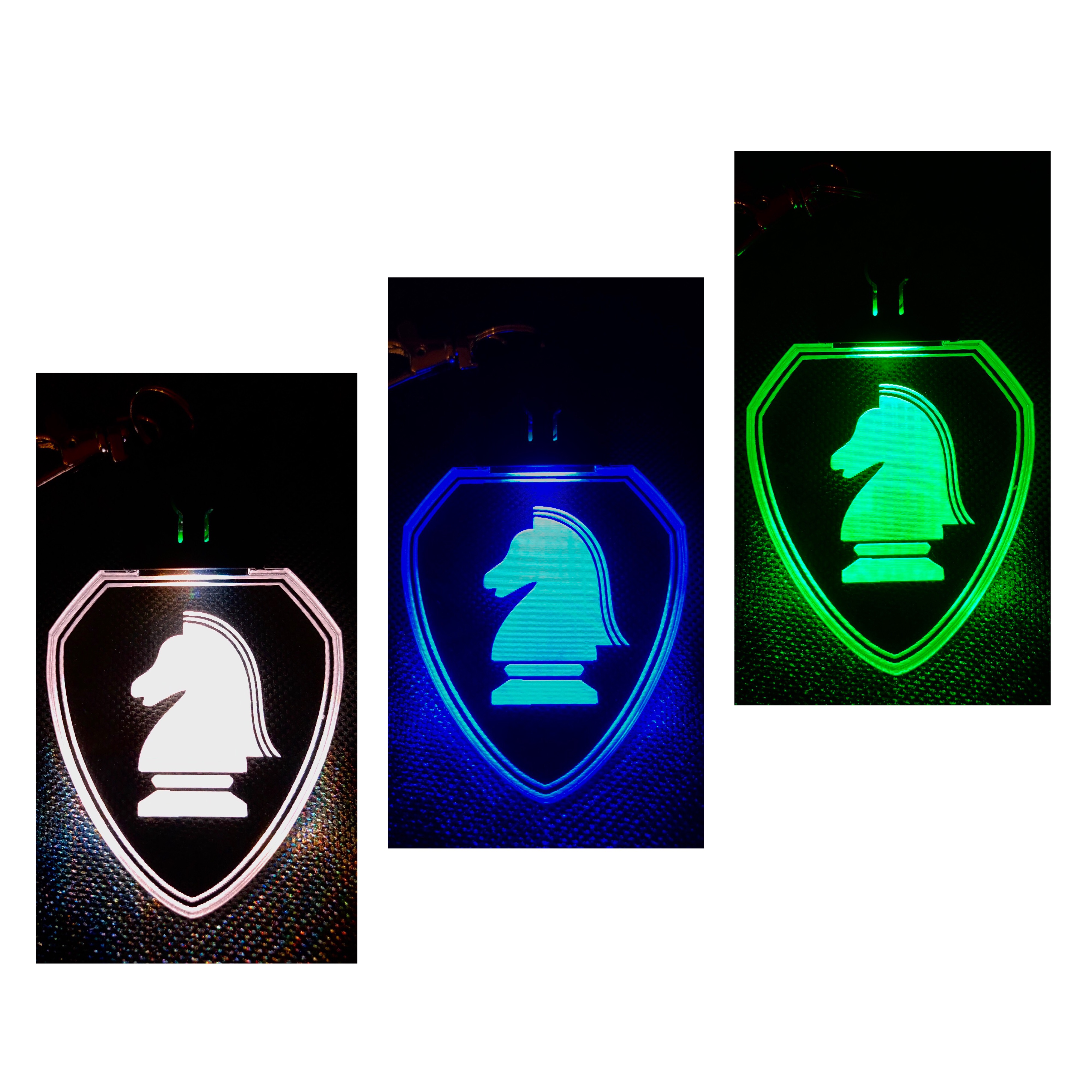 Knight Rider Inspired LED keychain