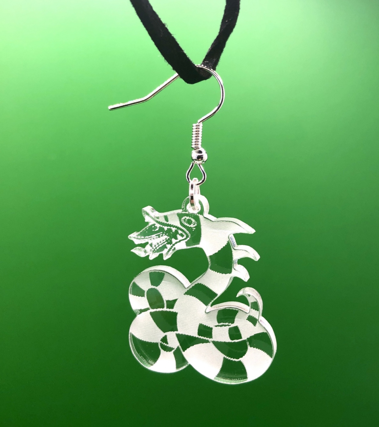 Beetlejuice Inspired Earrings