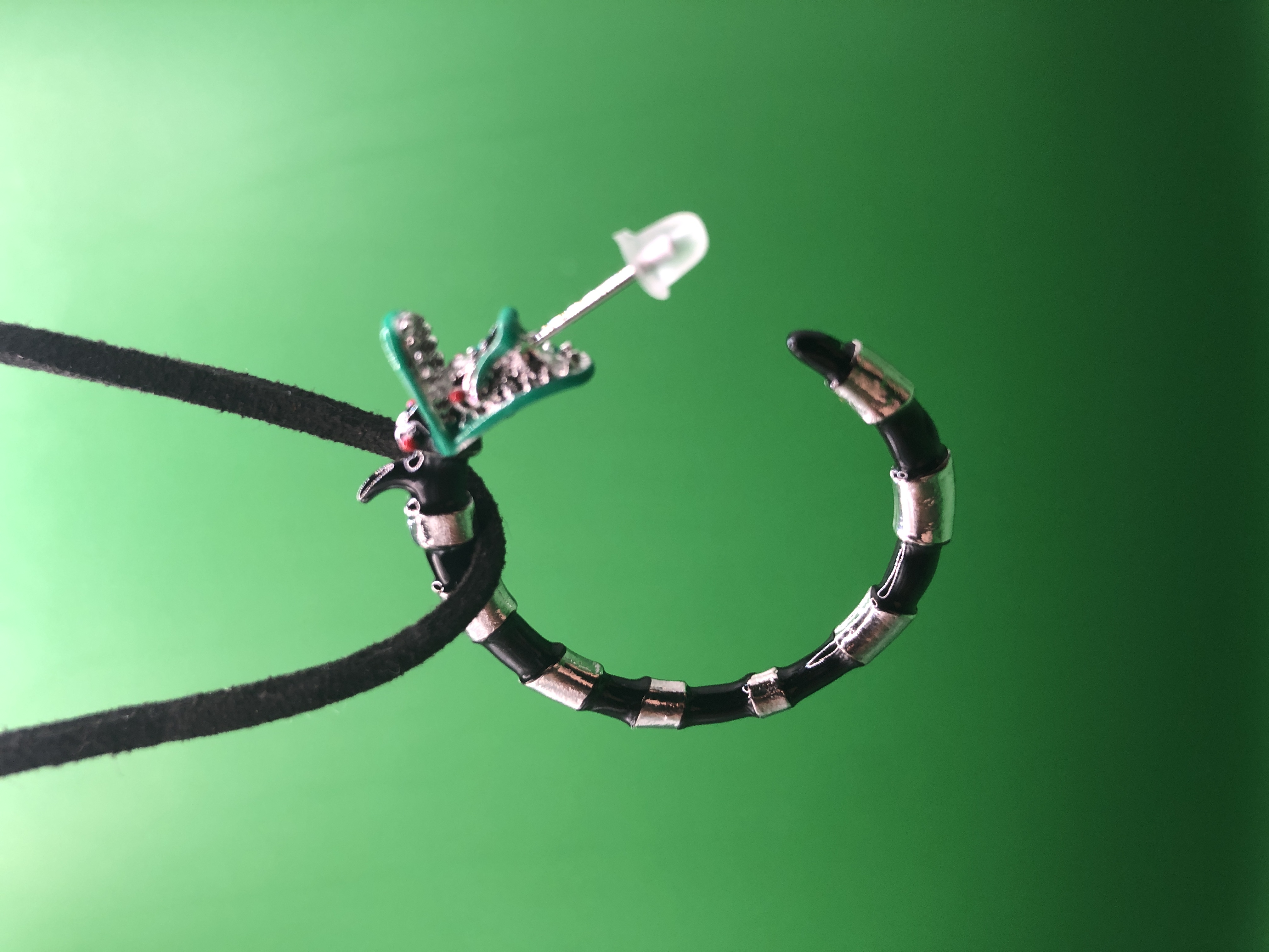 Beetlejuice Inspired Earrings