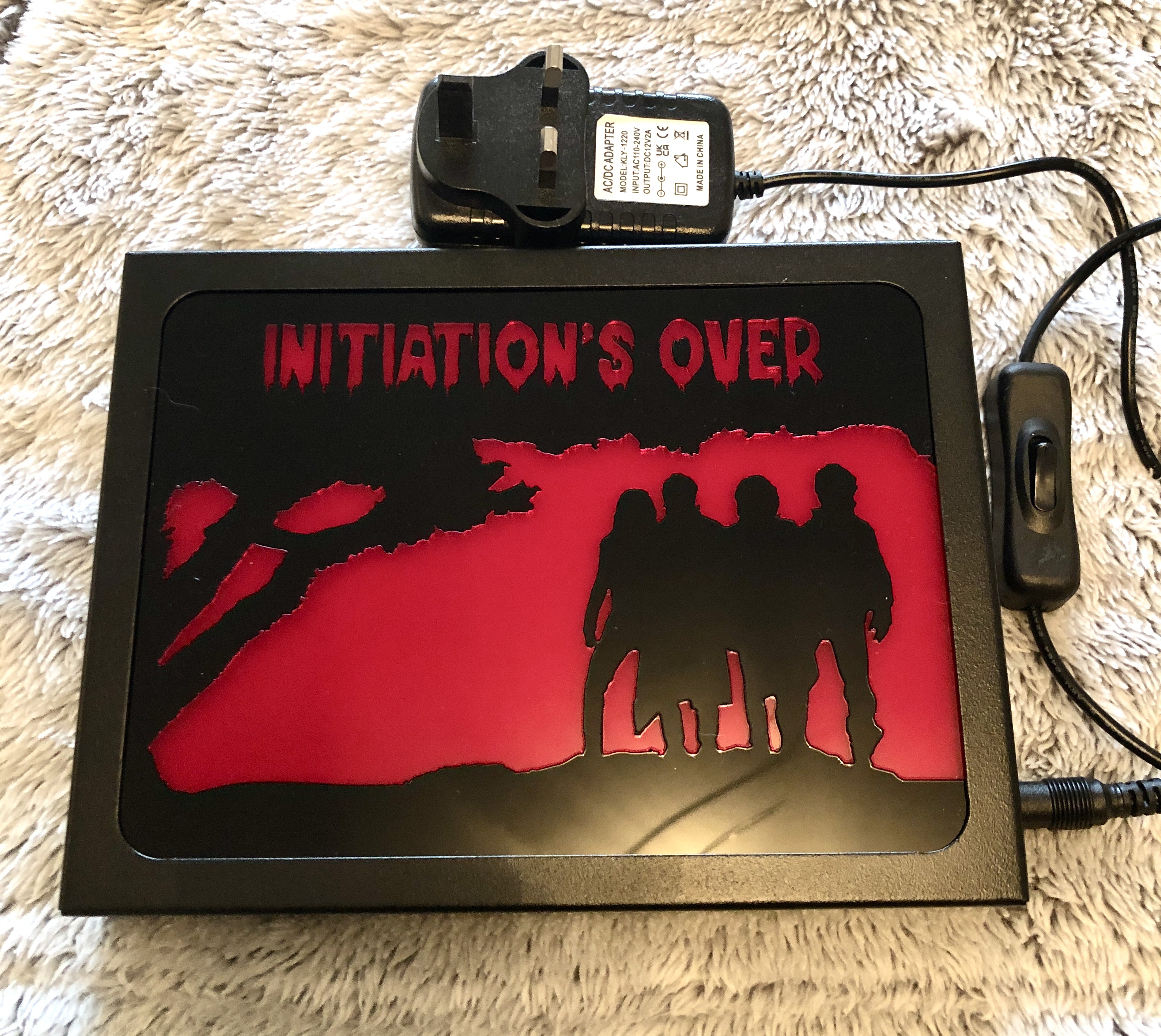 Lost Boys themed light frame