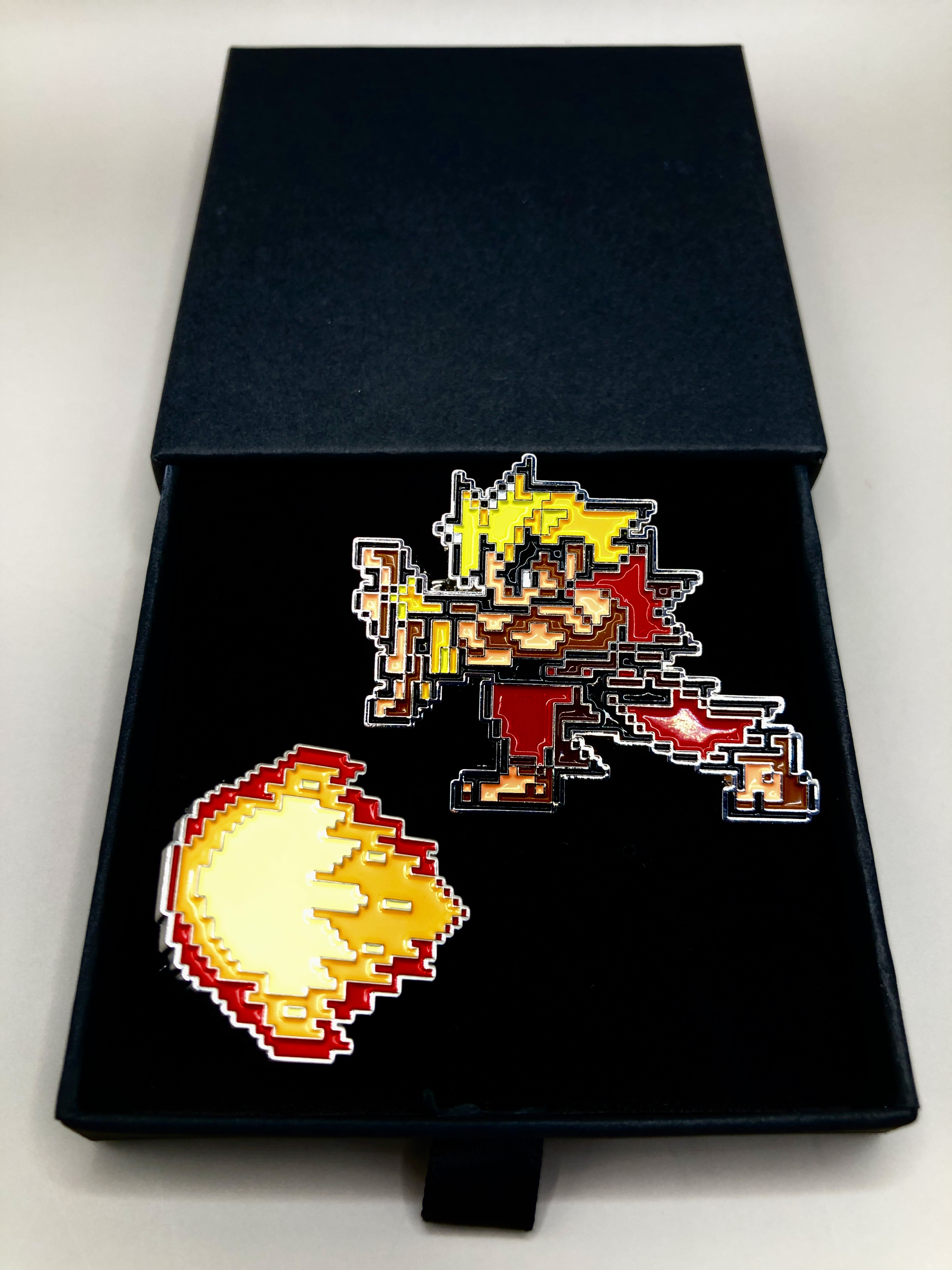 Street Fighter Enamel Pin Badge