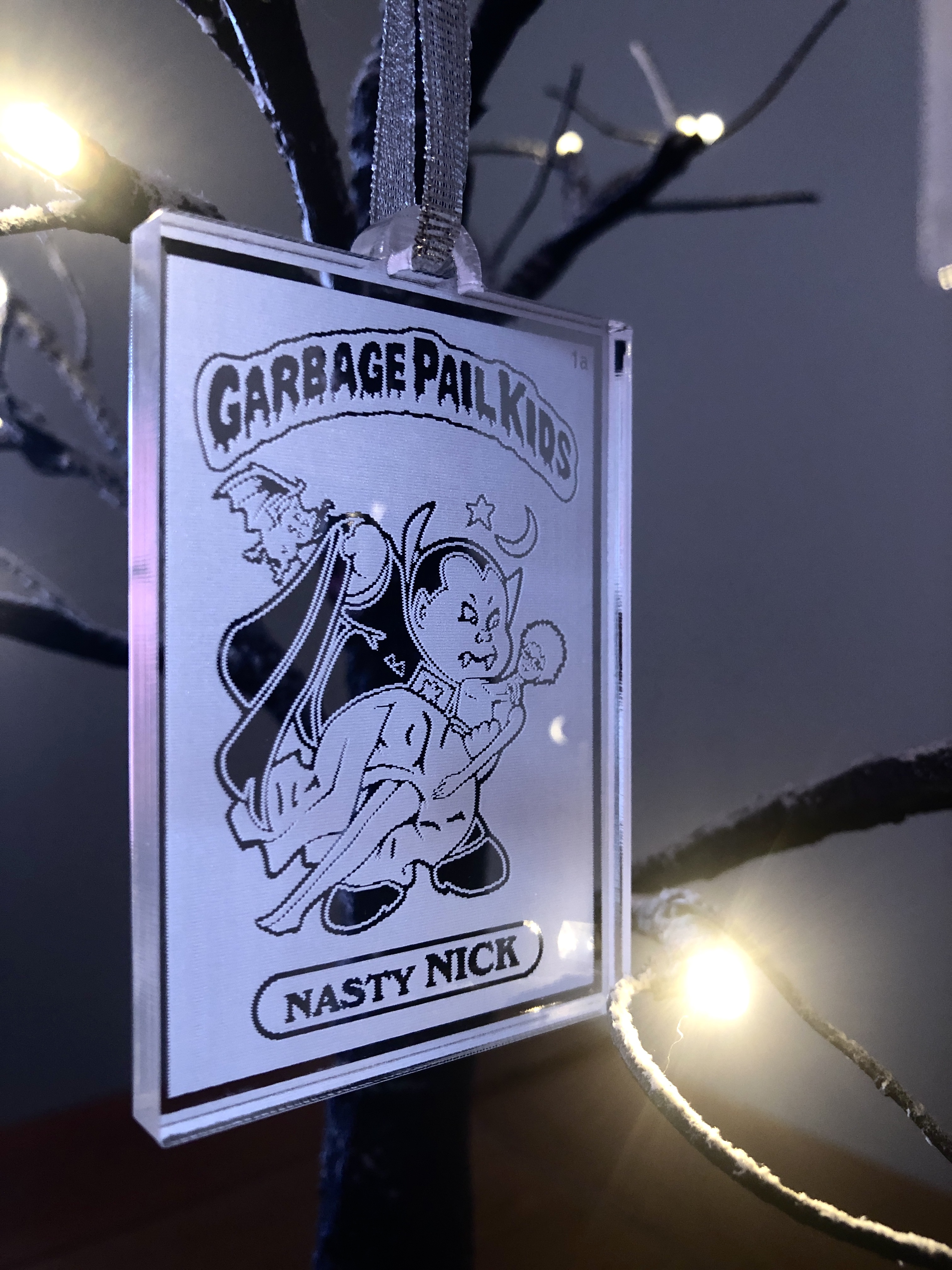 Garbage Pail Kids Christmas tree decorations