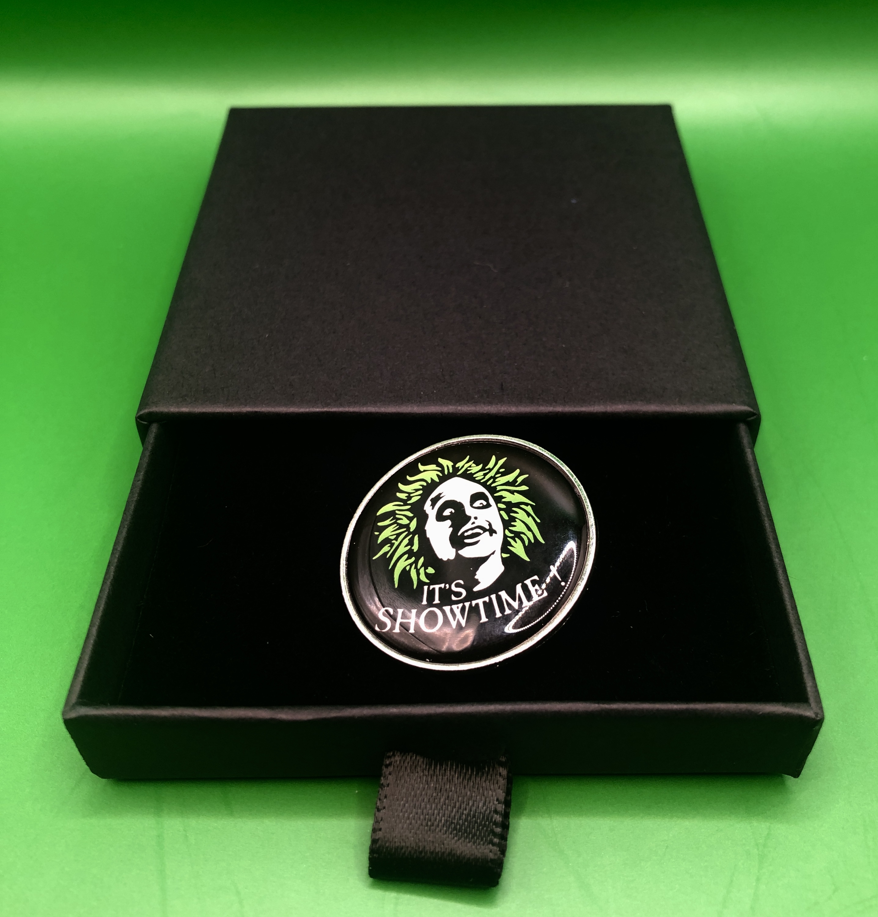 Beetlejuice themed Enamel Pin Badges