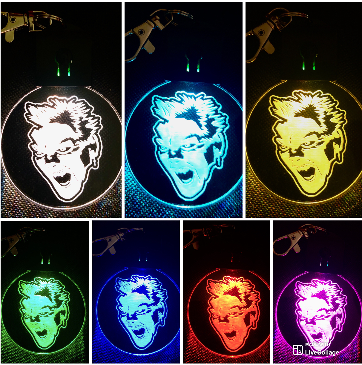 The Lost Boys Inspired LED keychain