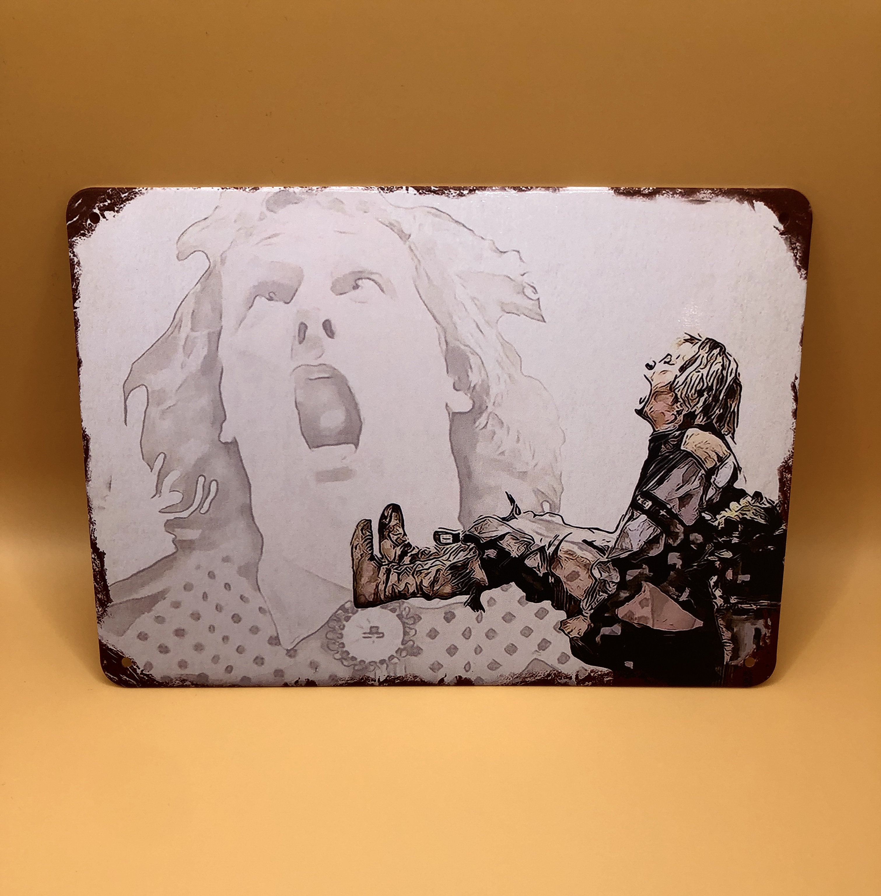 Dumb and Dumber inspired bathroom art / decor