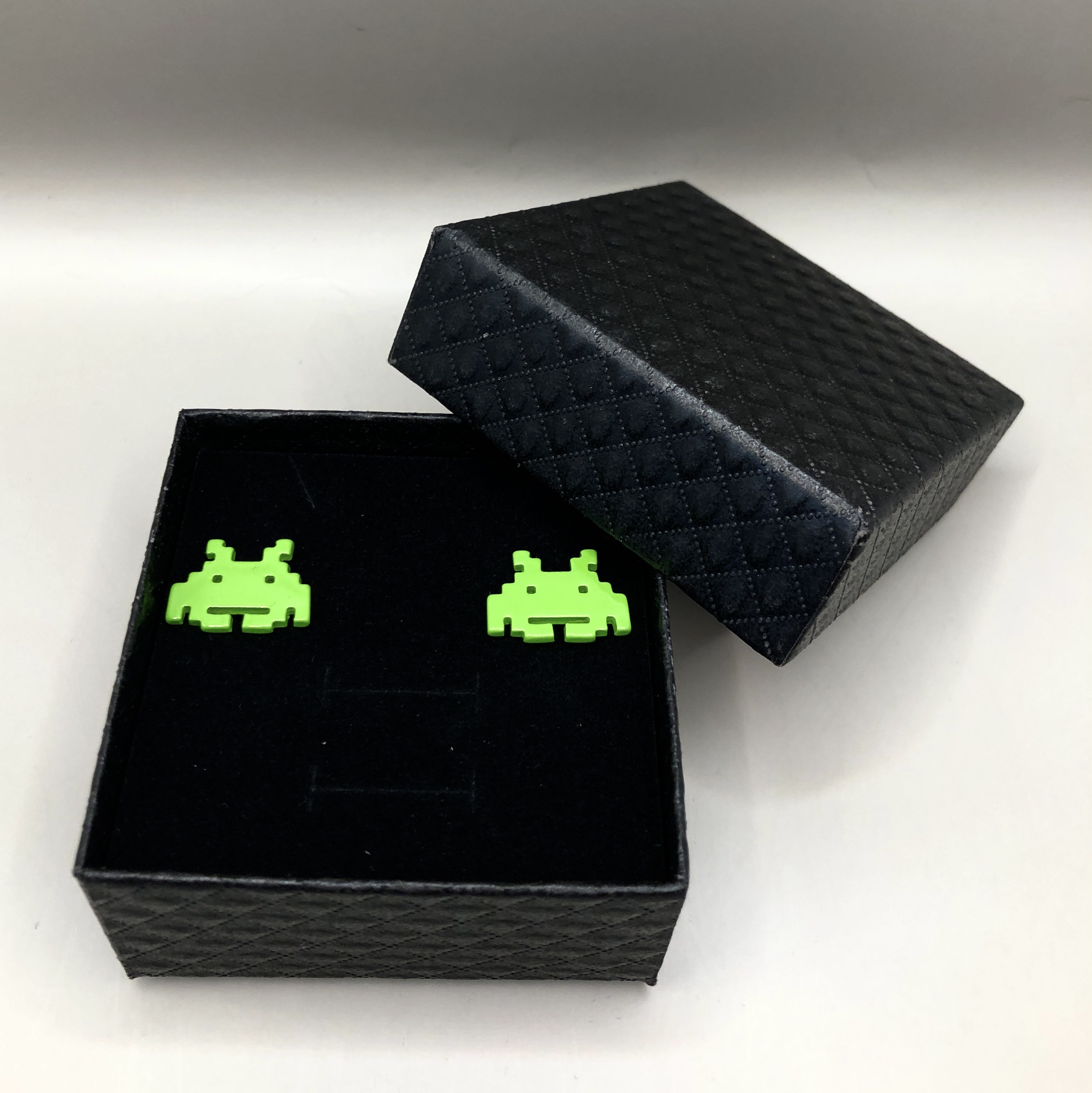 Retro arcade themed cuff links