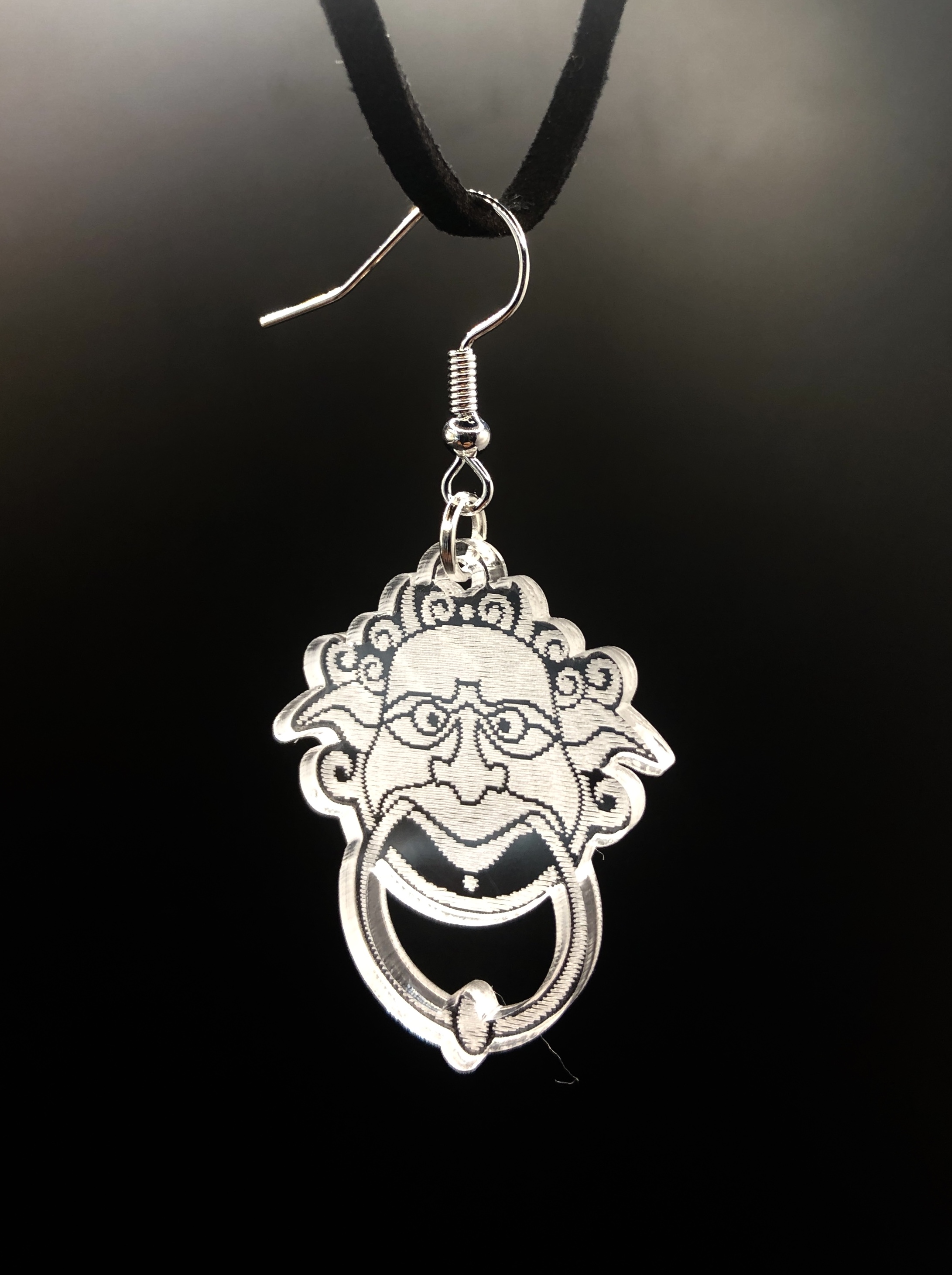 Labyrinth Doorknocker Themed Earrings