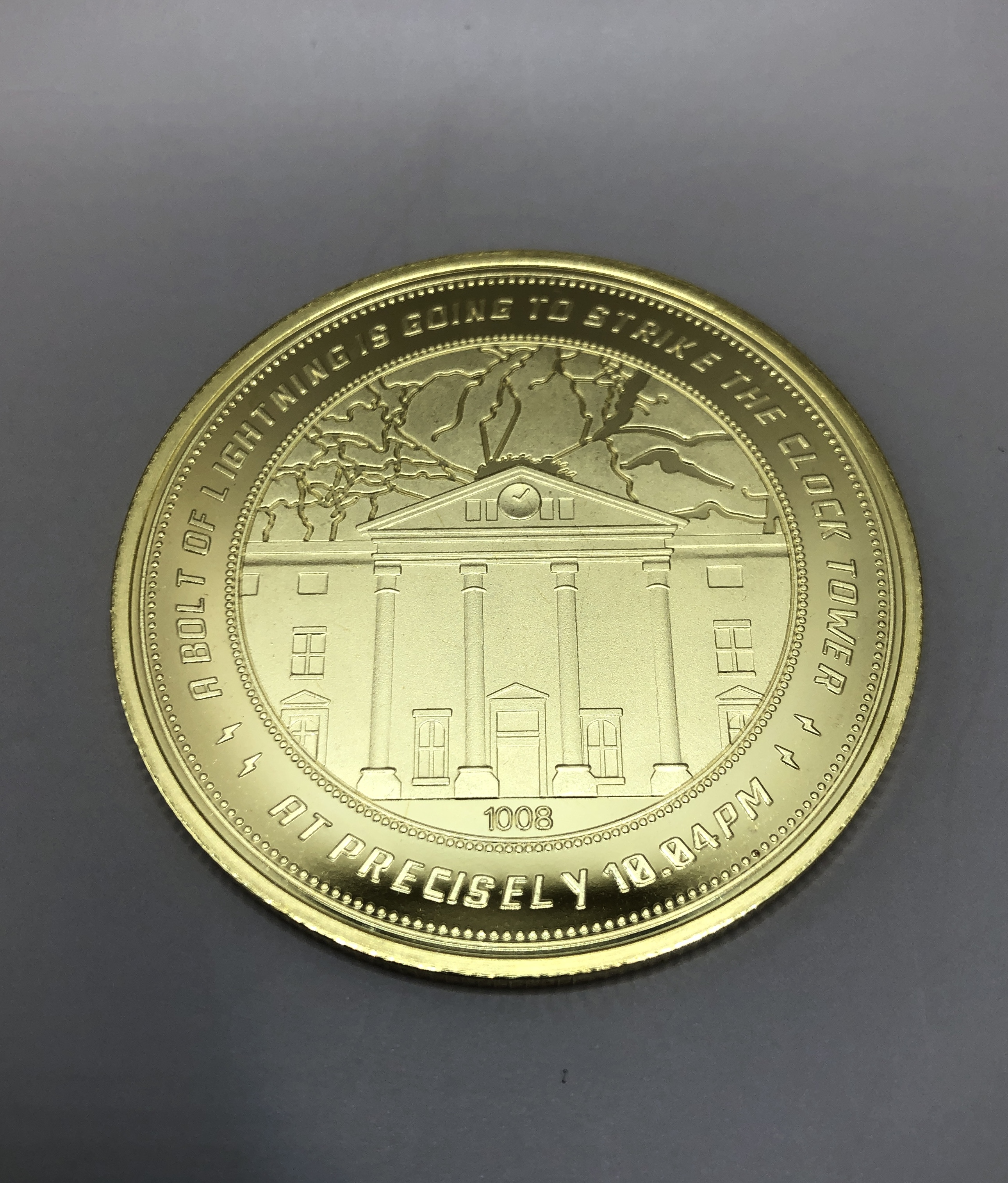 Back to the Future Flux Capacitor Collectors Coin