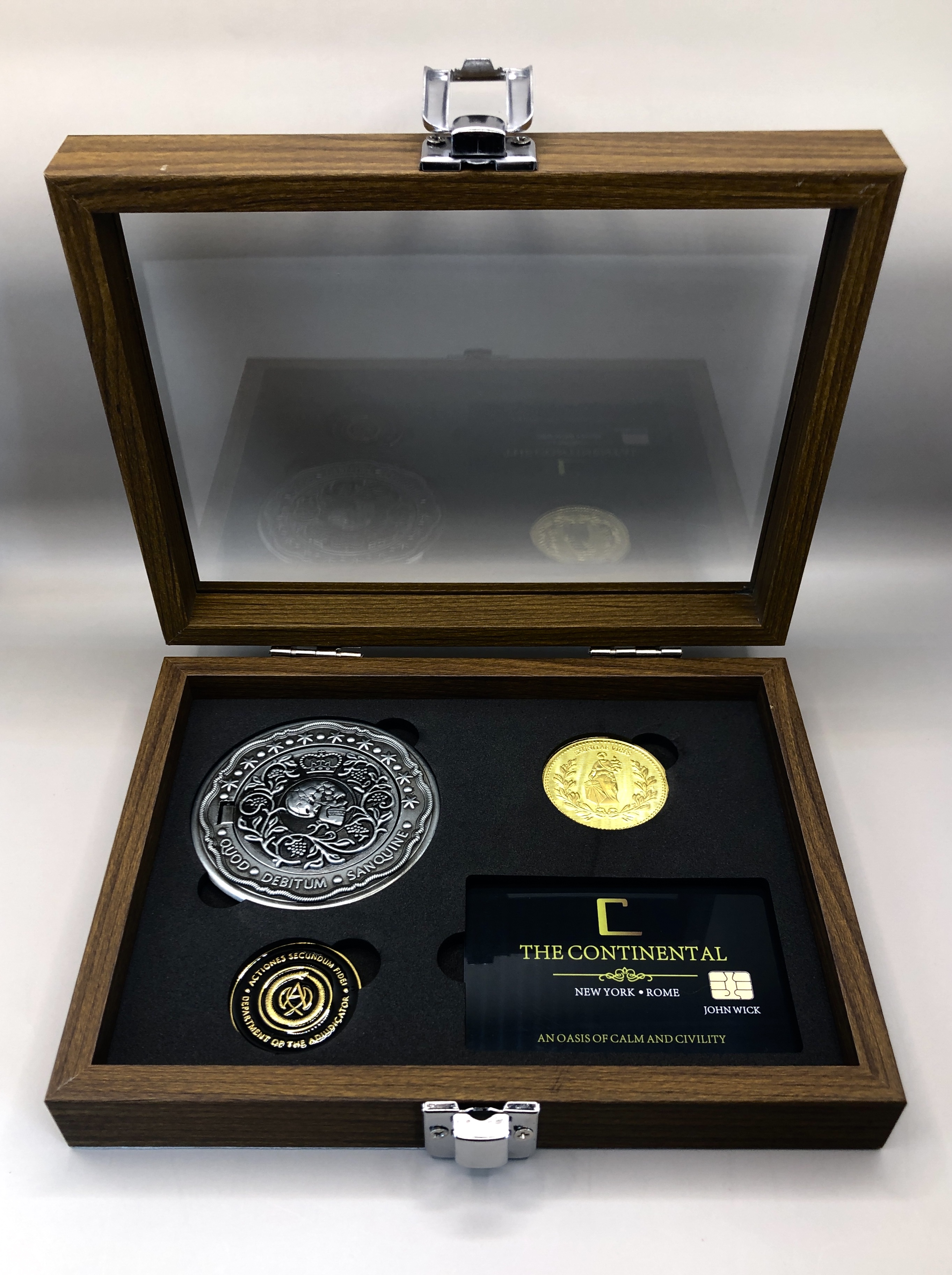 John Wick inspired Oath Markers / Continental coin / Adjudicator coin / Continental card / Collectors gift set