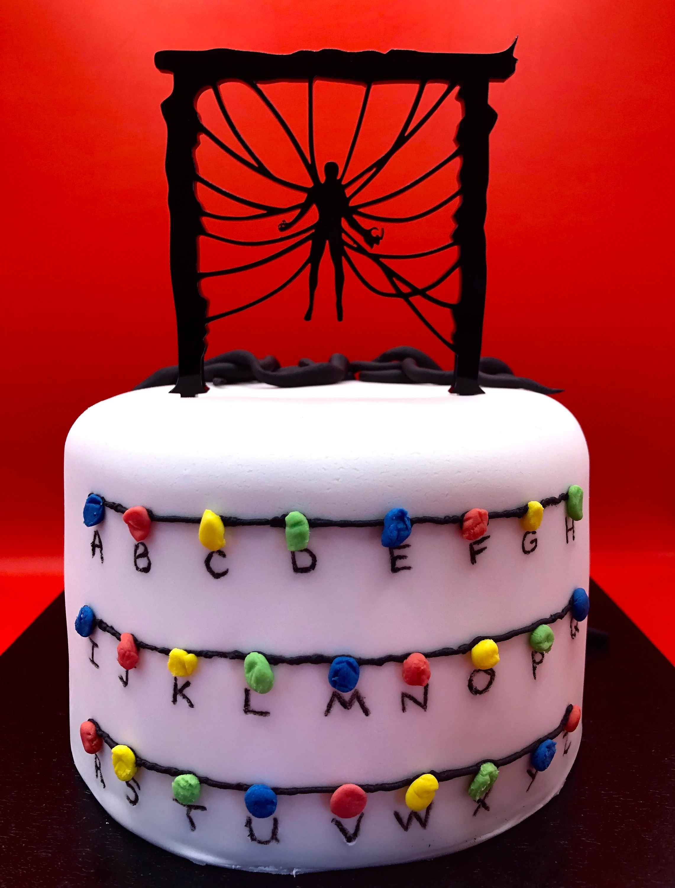 Stranger Things themed Cake Topper - Vecna