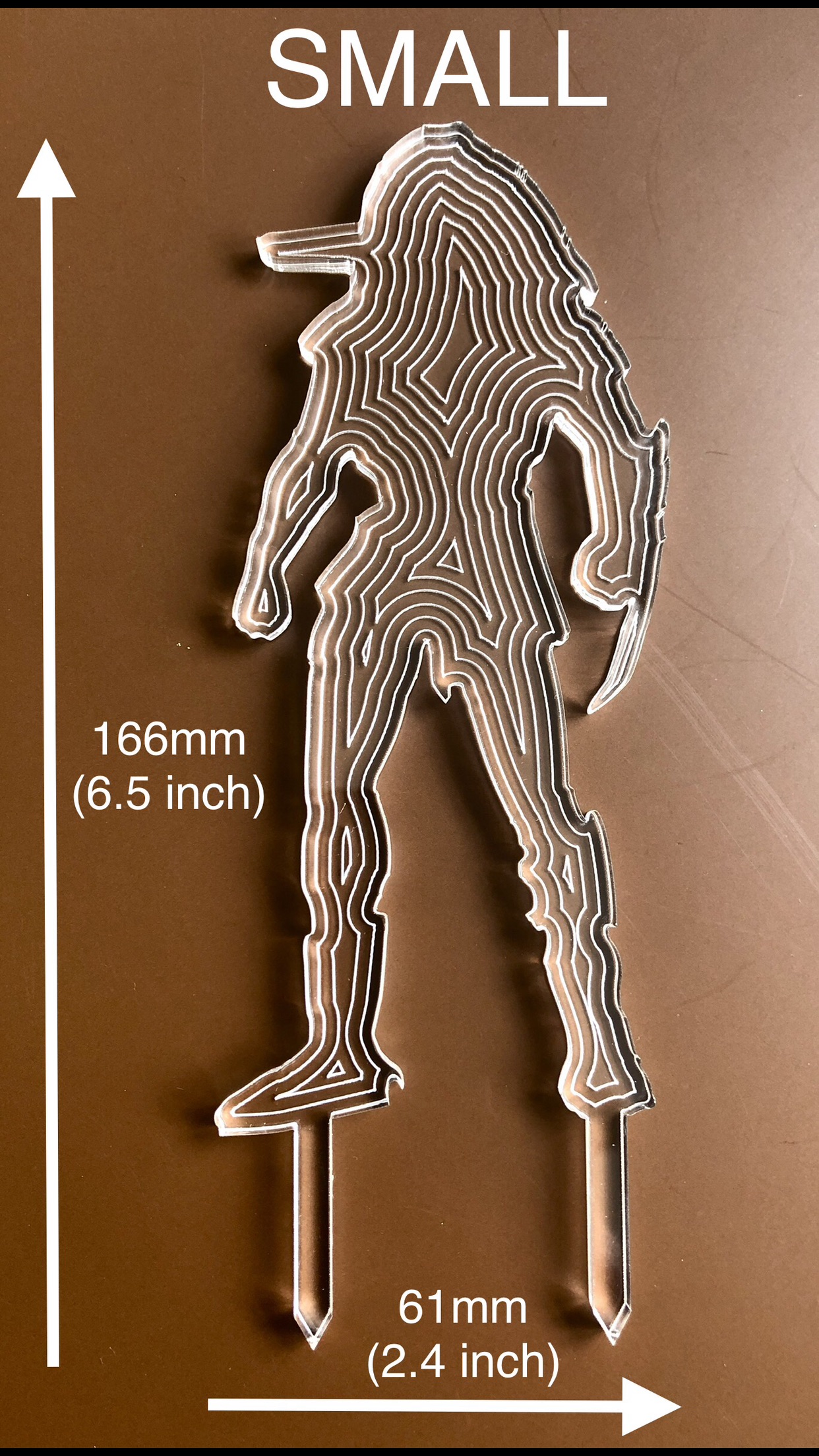 Predator themed Cake Topper