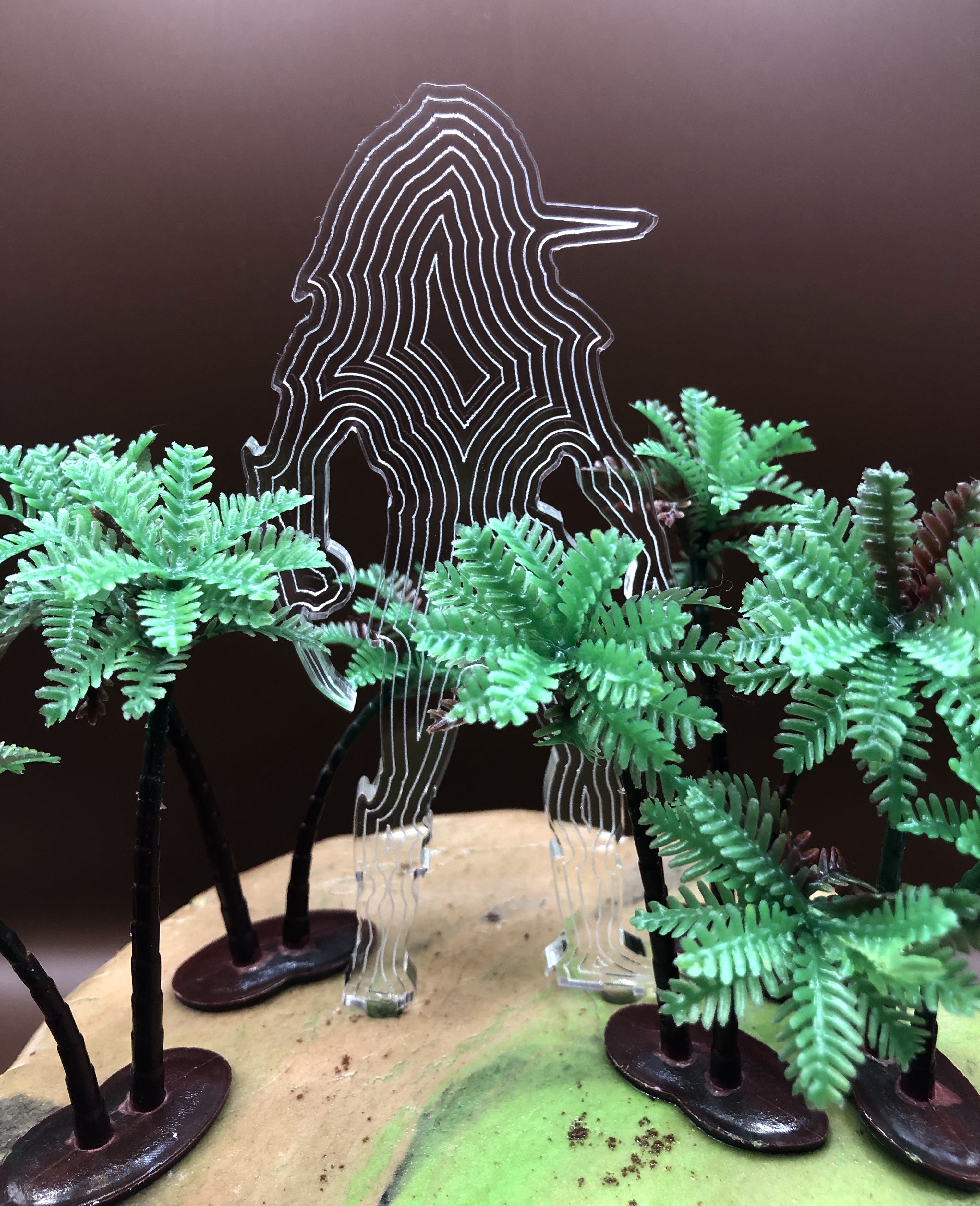 Predator themed Cake Topper