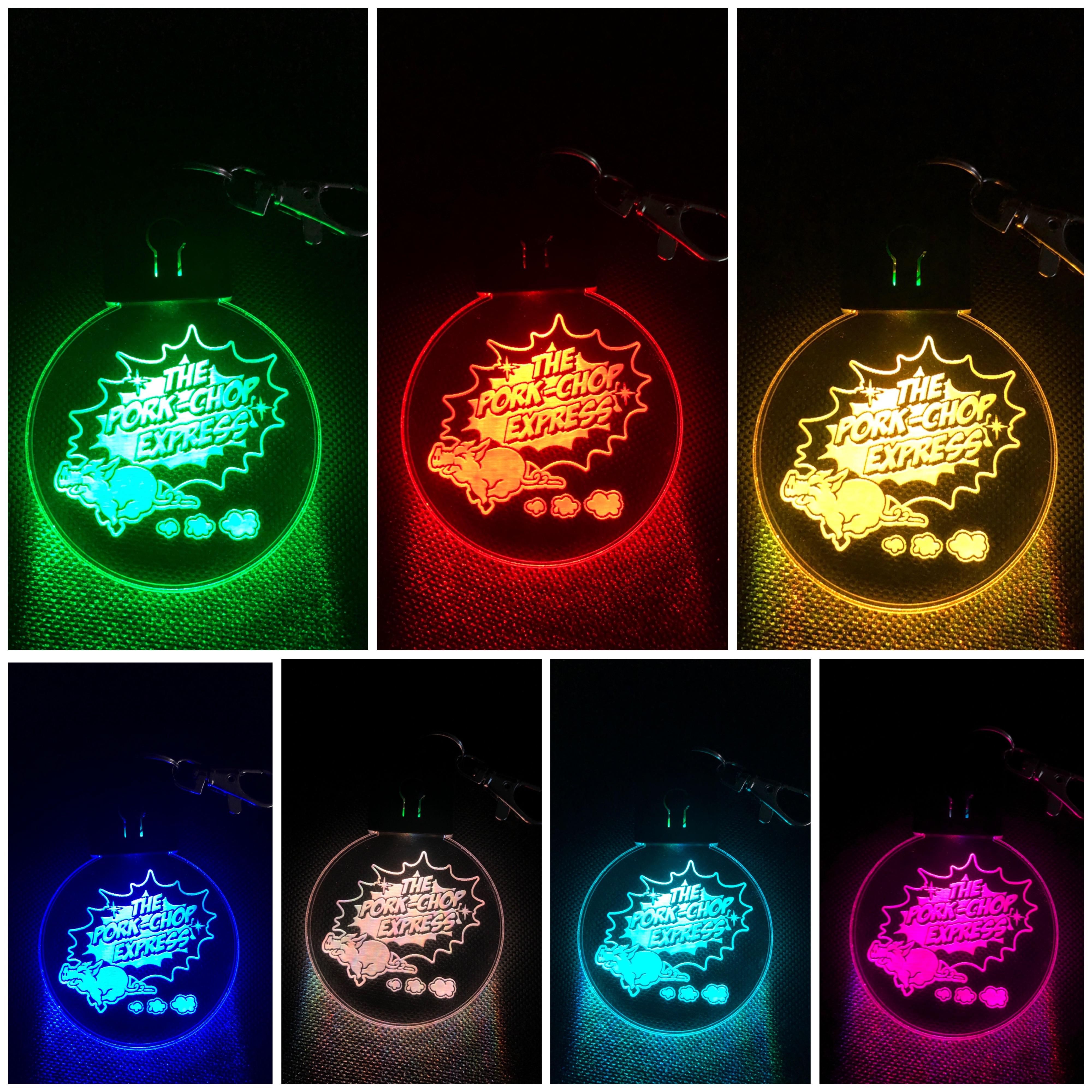 Big Trouble in Little China Inspired LED keychain