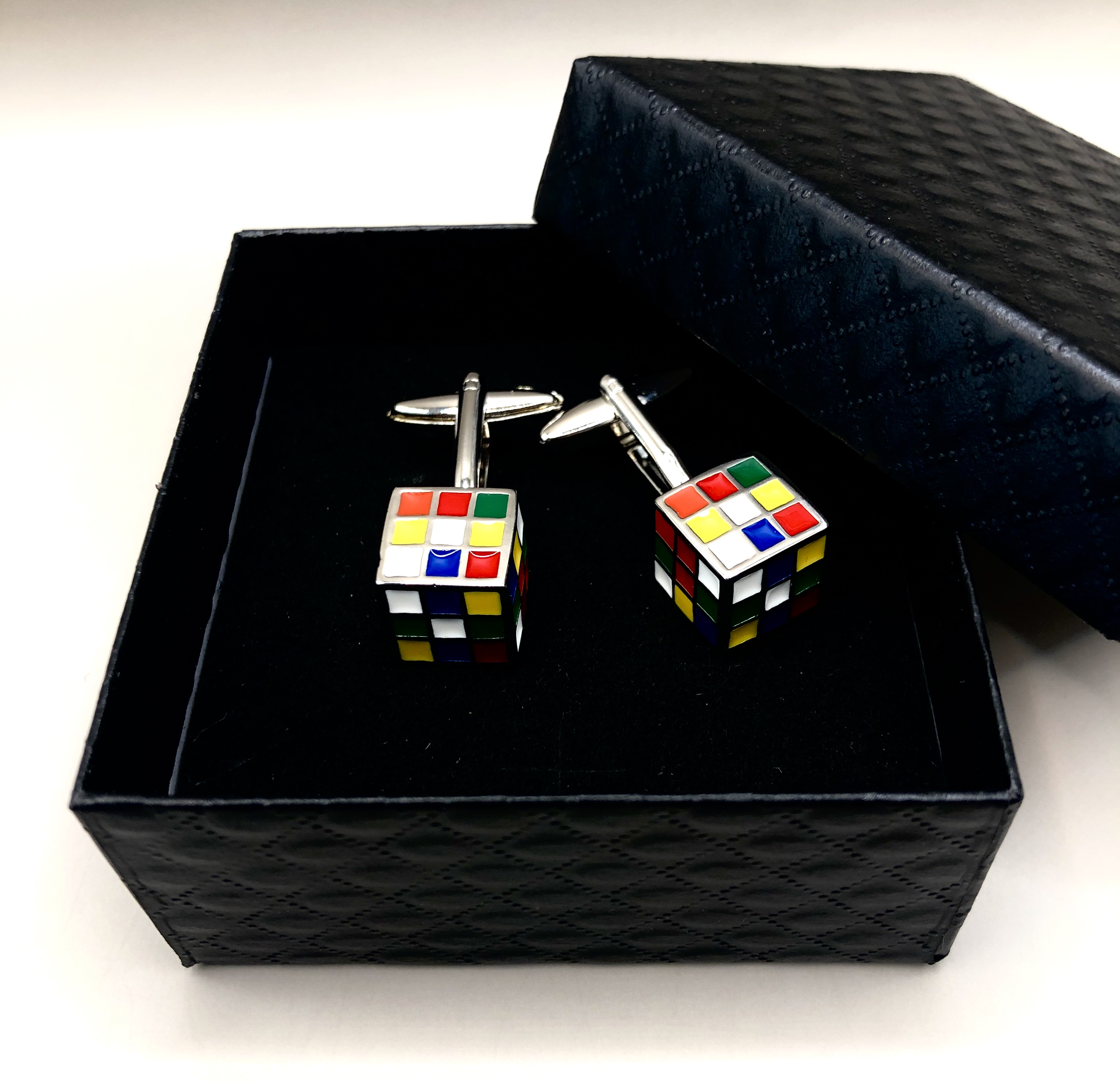 Puzzle Cube Themed Cufflinks