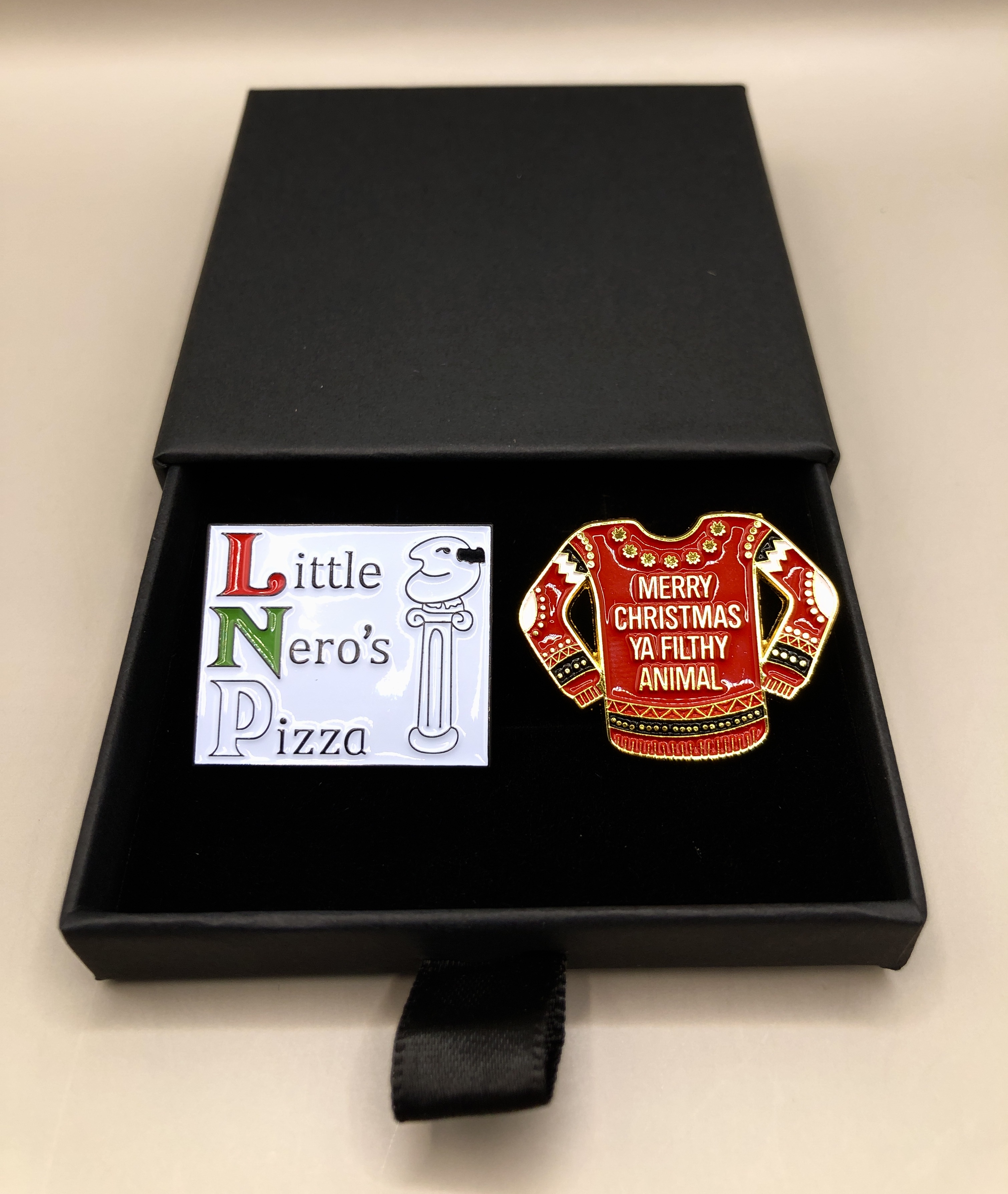 Home Alone themed Enamel Pin Badges