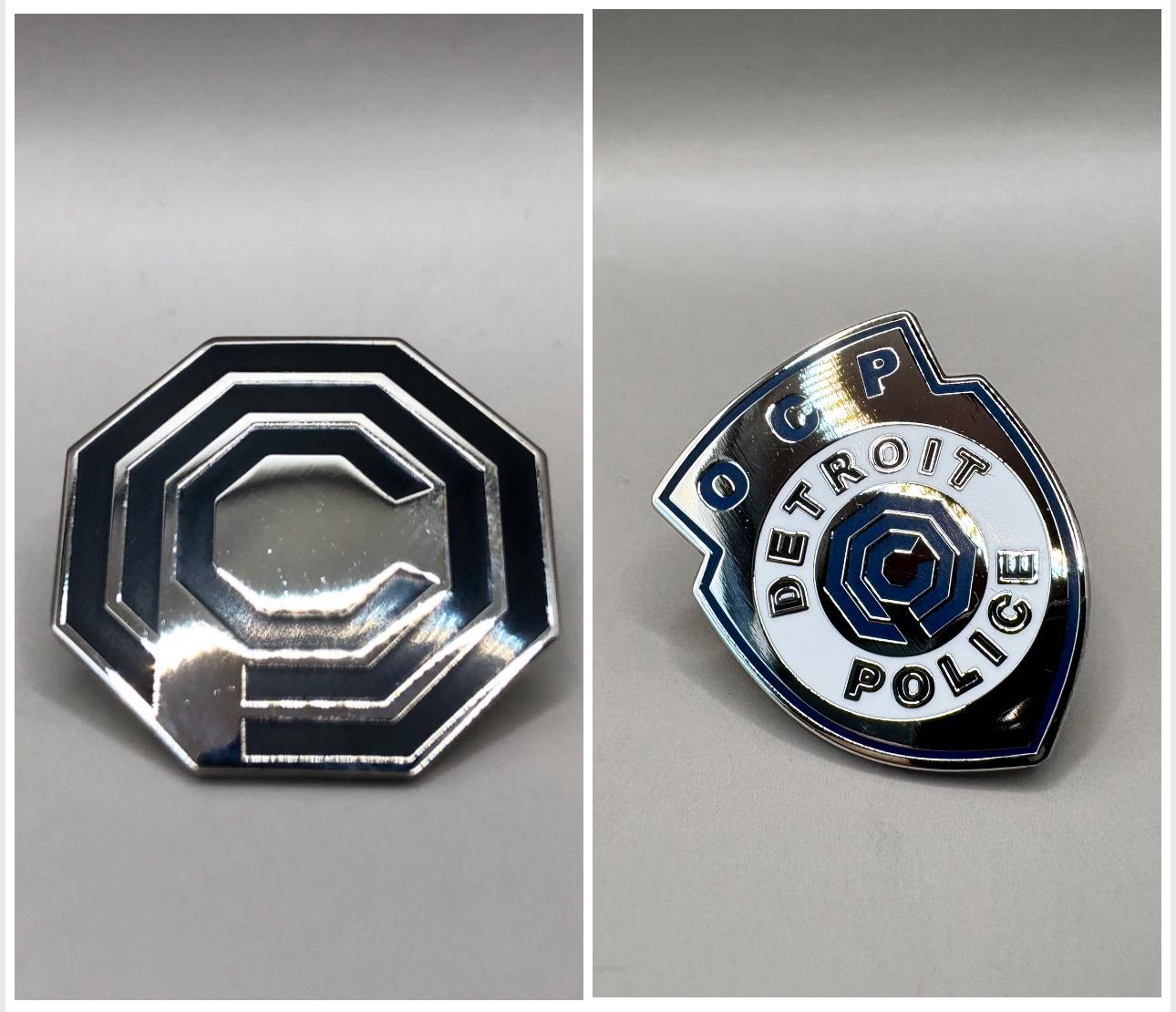 OCP / Robocop Enamel Pin Badge