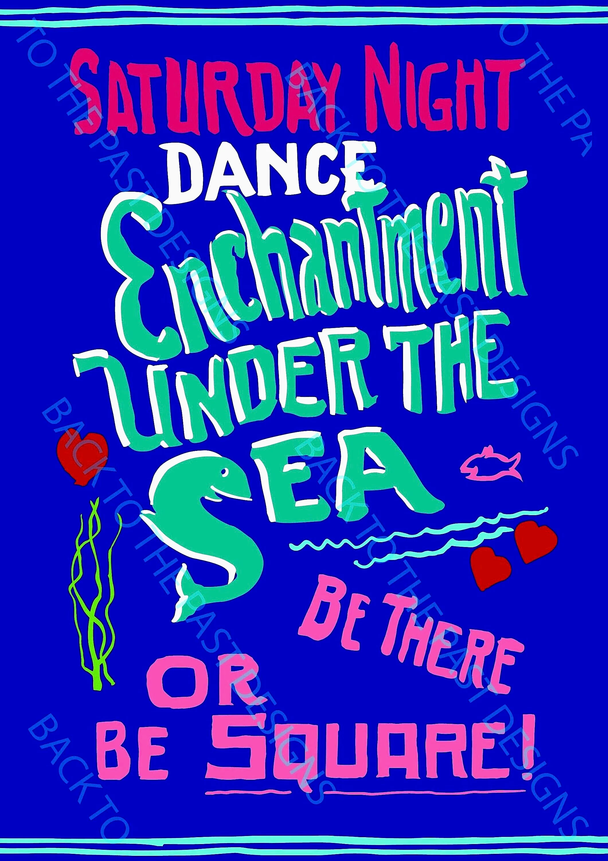 Enchantment Under The Sea Dance - Poster