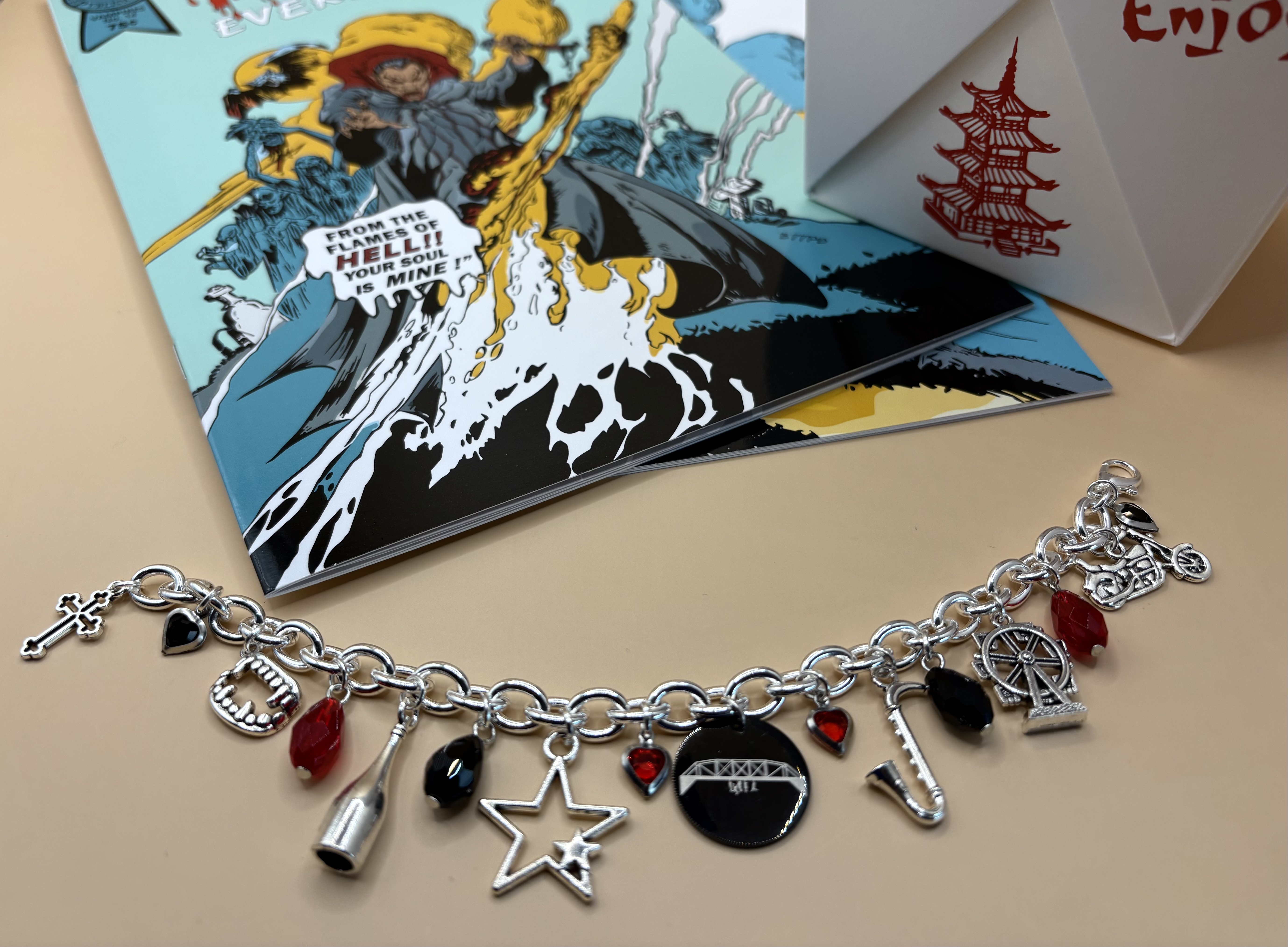 Lost Boys Inspired Charm Bracelet