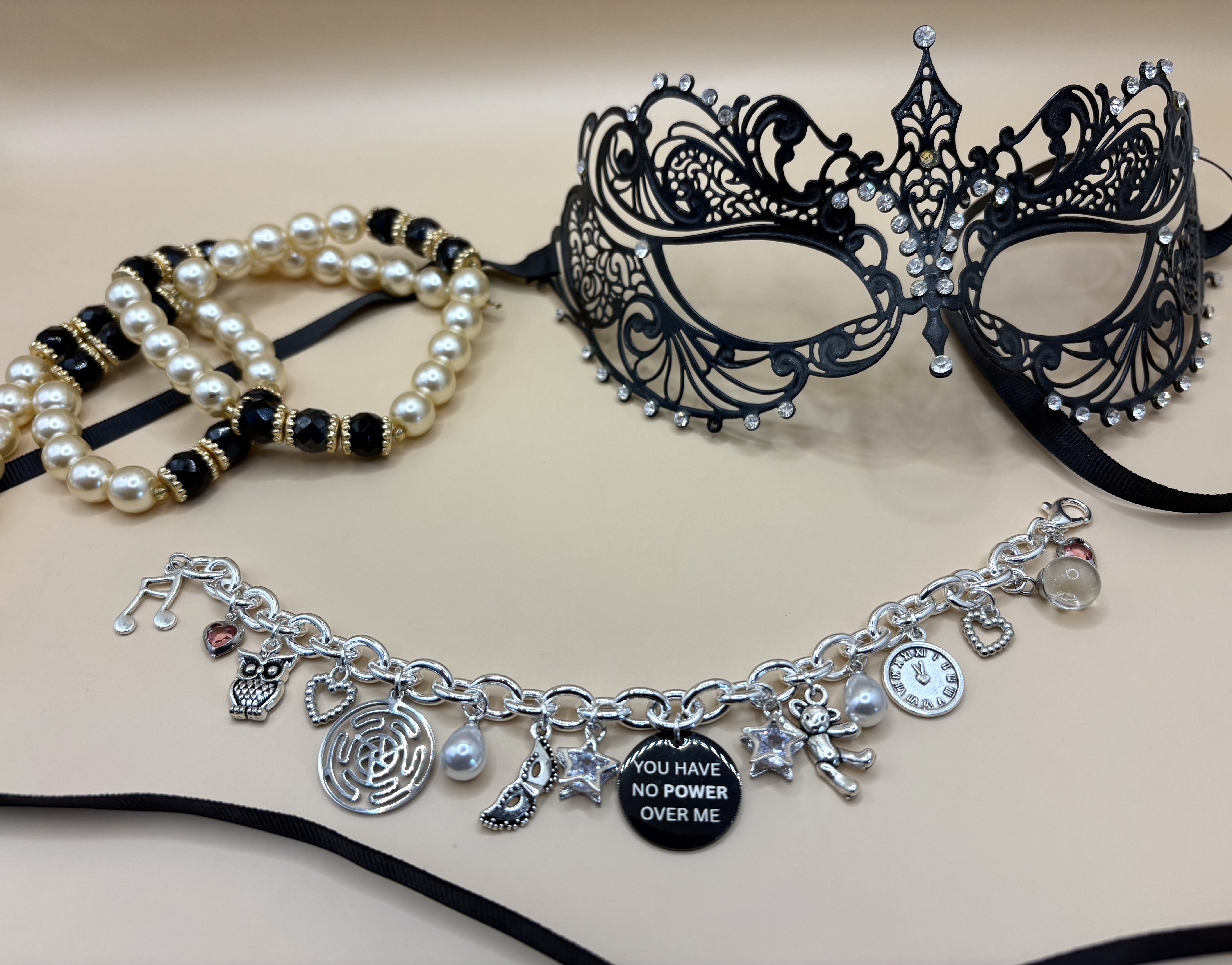 Labyrinth Inspired Charm Bracelet