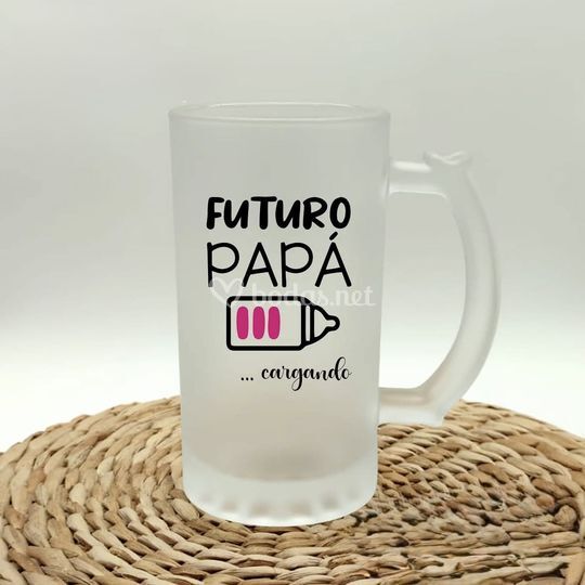 Tarro de cerveza 'Futuro Papá'