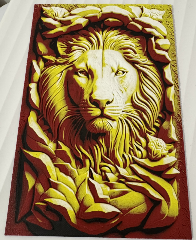Cuadros 3D en relieve