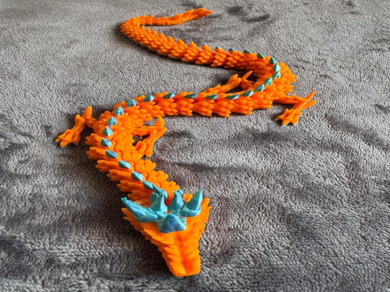 Dragón articulado 3D