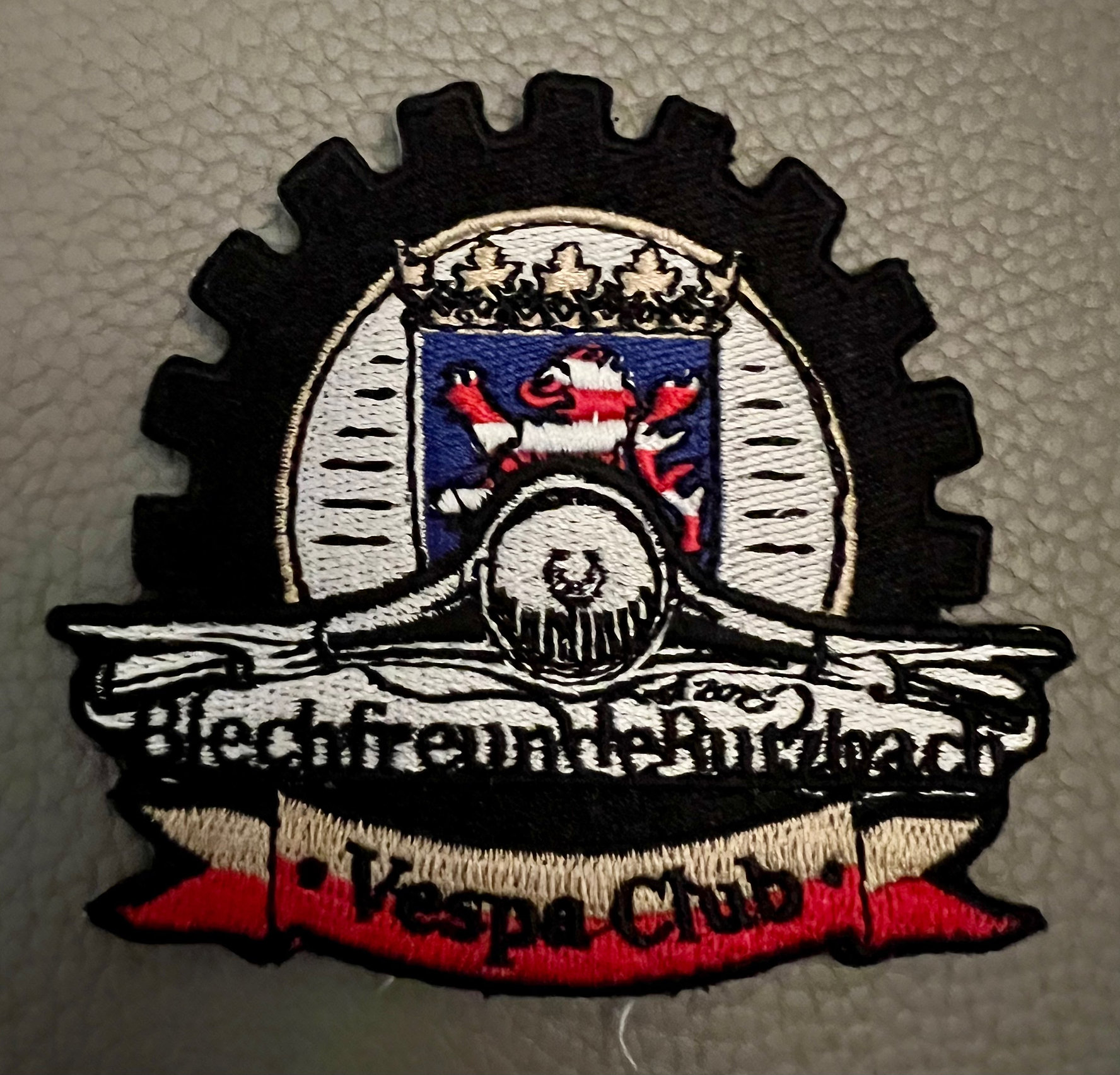 Patch Zahnrad Blechfreunde