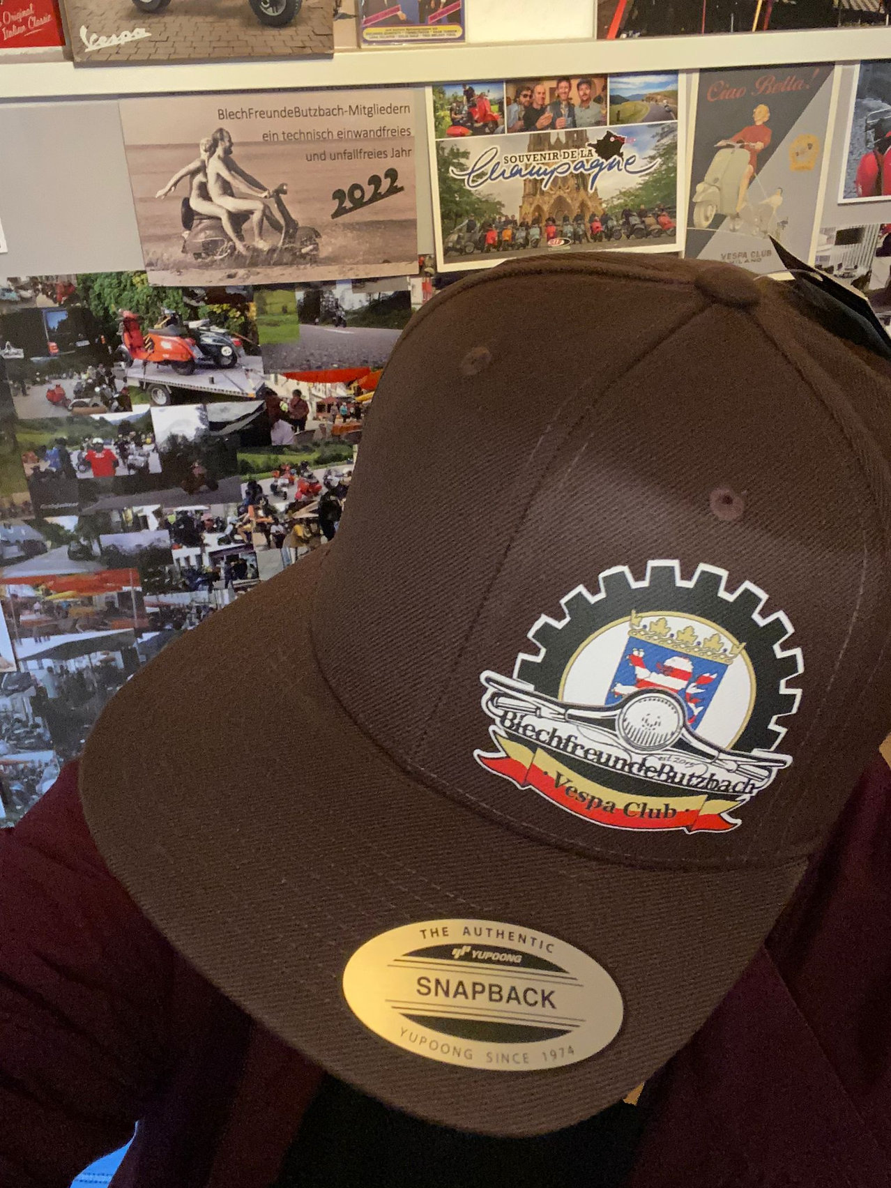 Vespa Club Snapback Hat