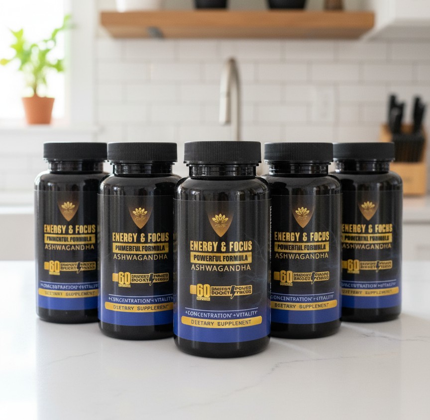 Energy & Focus - 5 Bottles - BR10