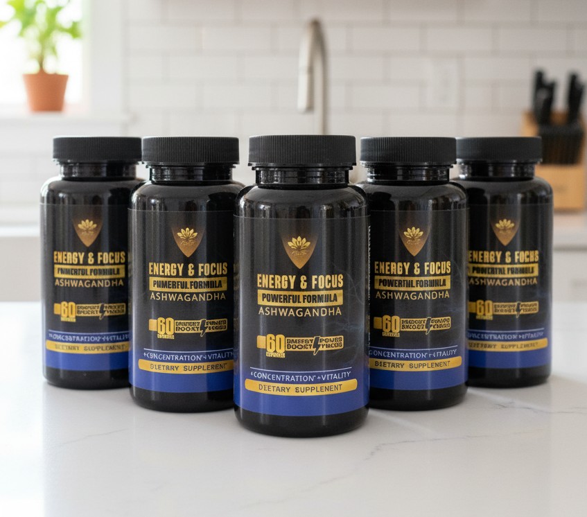 Energy & Focus - 5 Bottles - SN