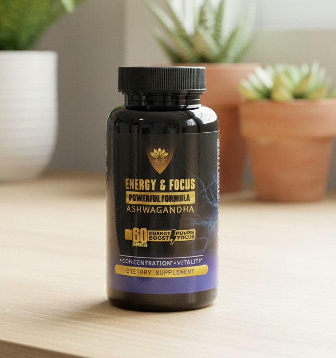Energy & Focus Supplement - 1 Bottle - SM10