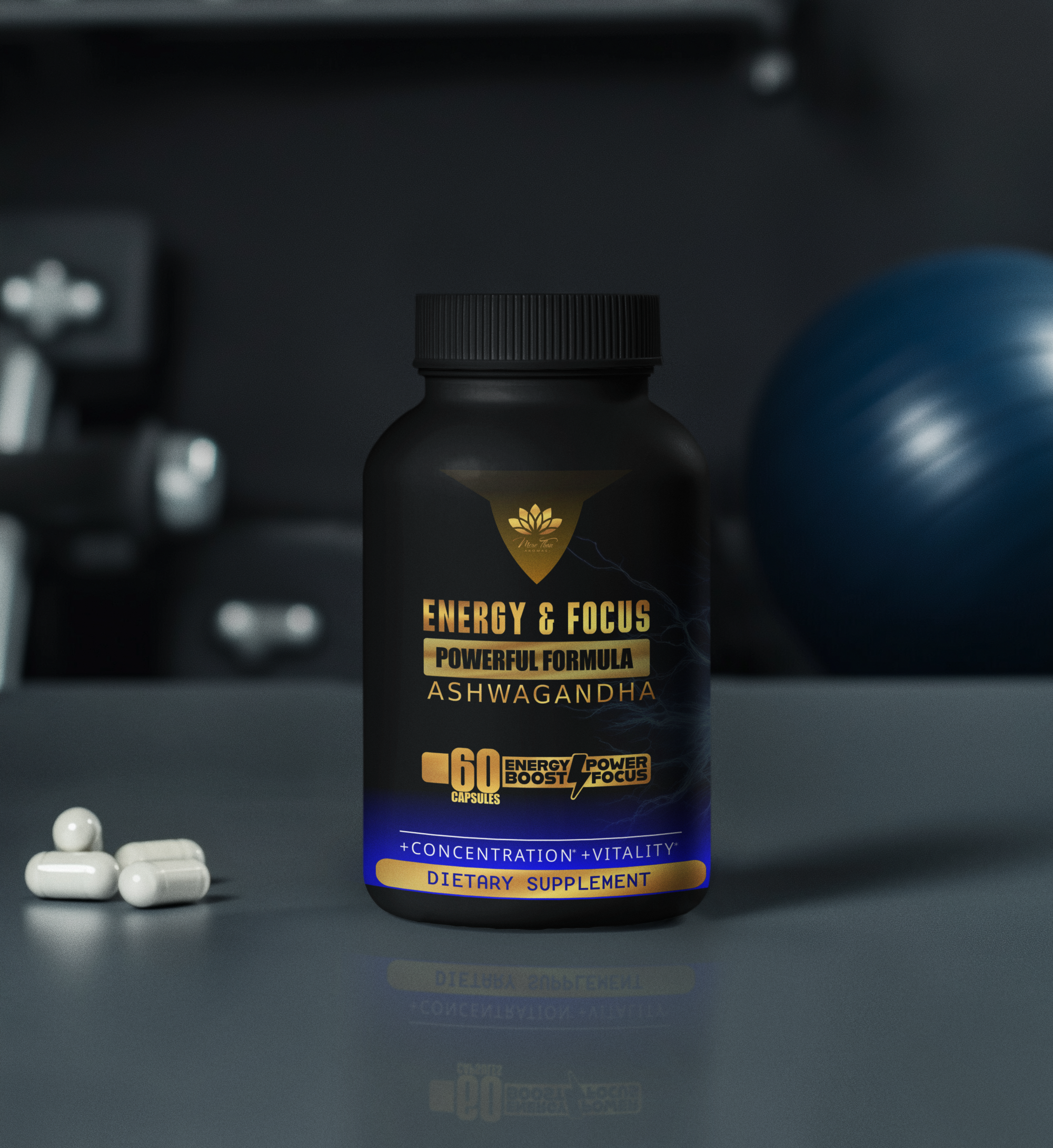 Energy & Focus Supplement 1 Bottle