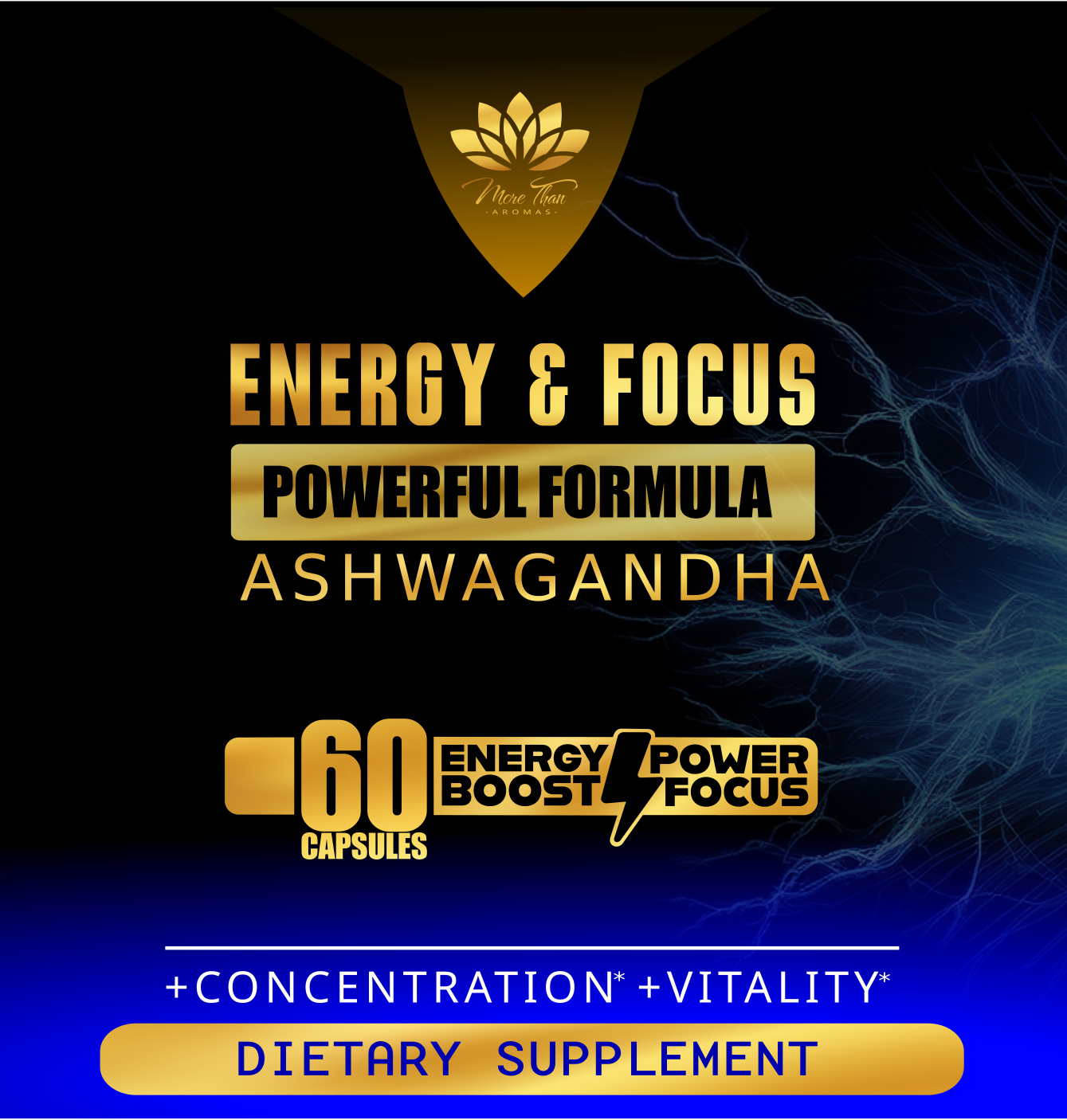 Energy & Focus 1 Bottle - SN